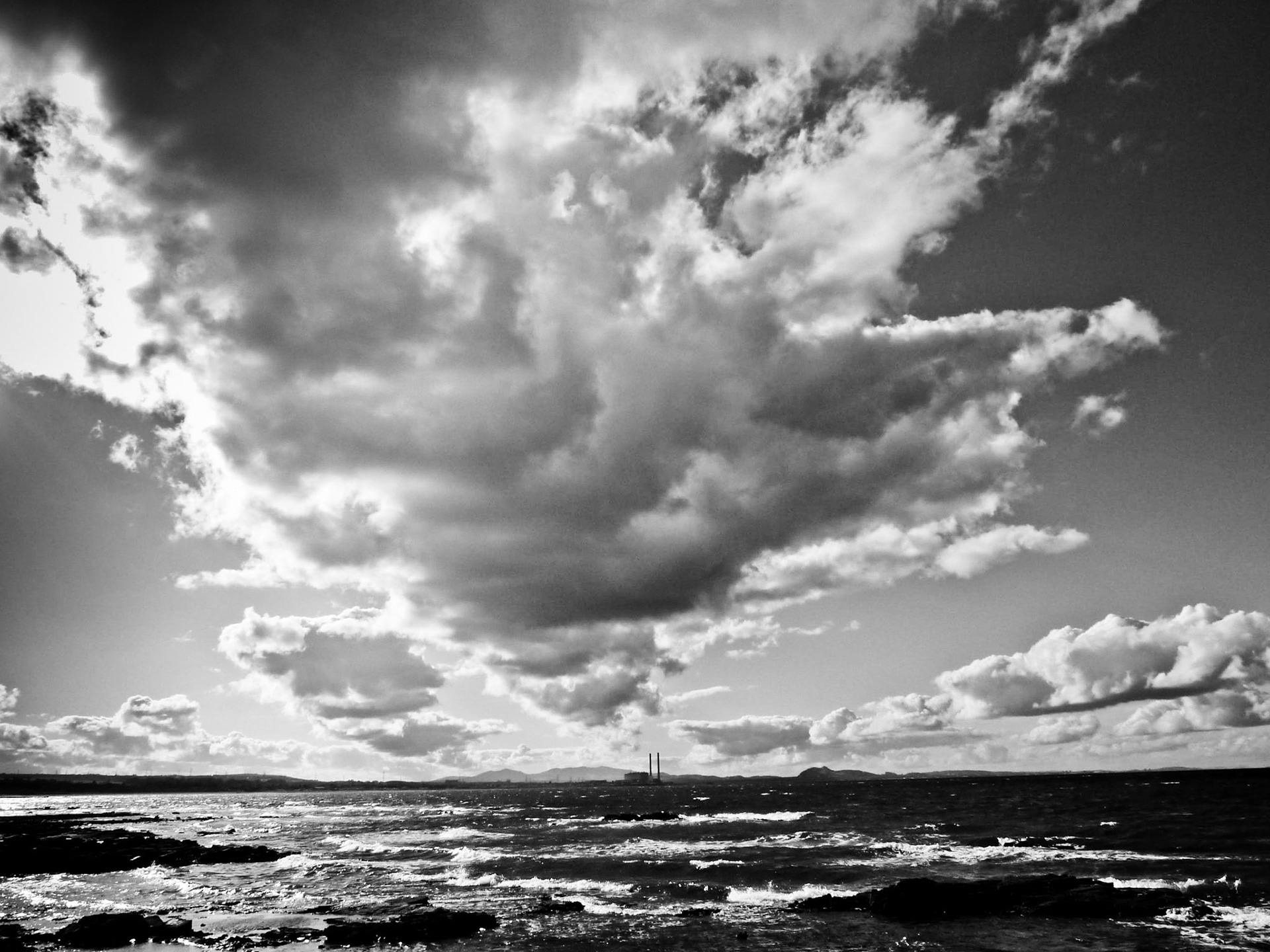 Cloudscape, Longniddry Bents, East Lothian, 2011