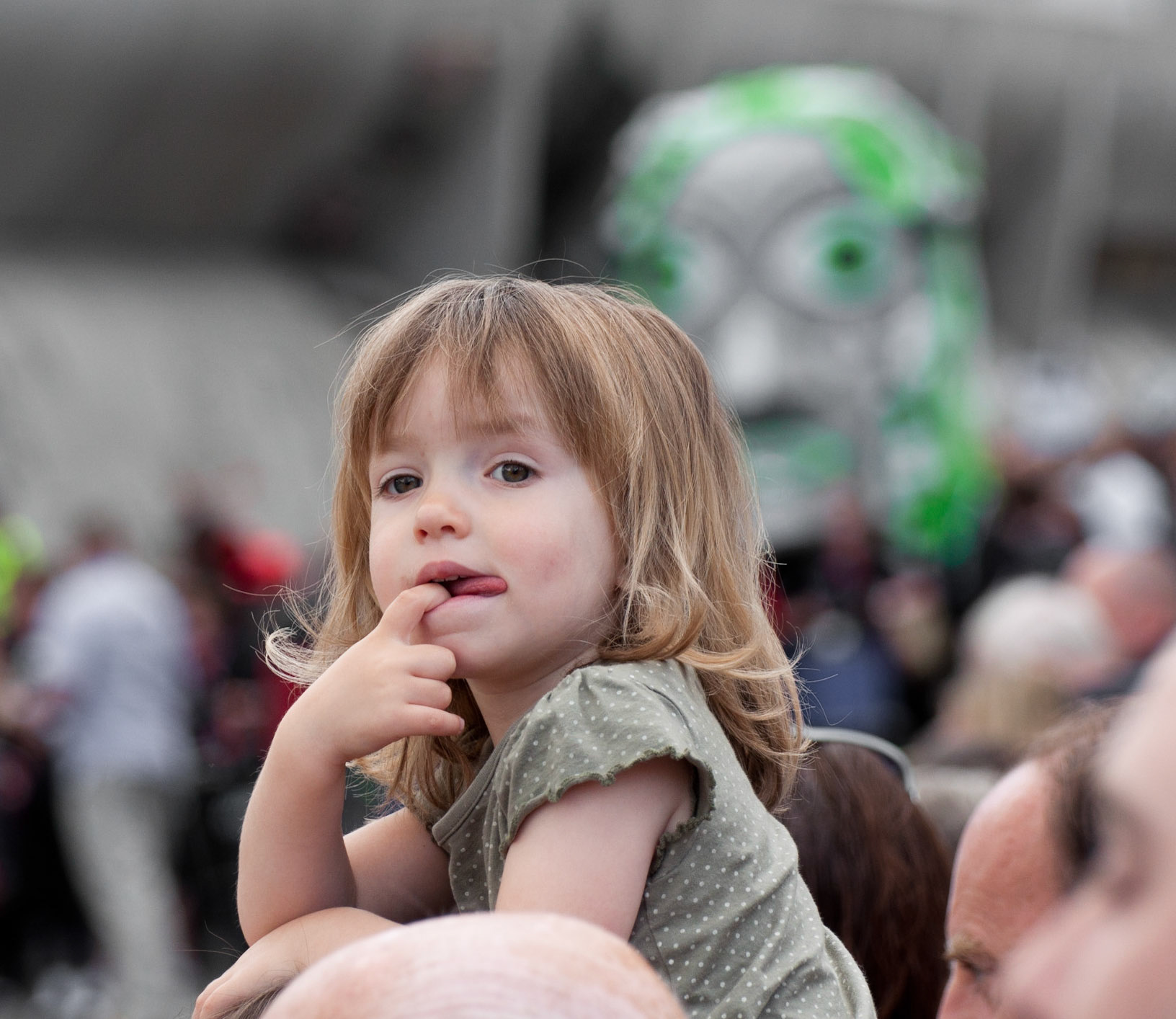 Celebrations for the opening of the Scottish Parliament, Edinburgh, 2011