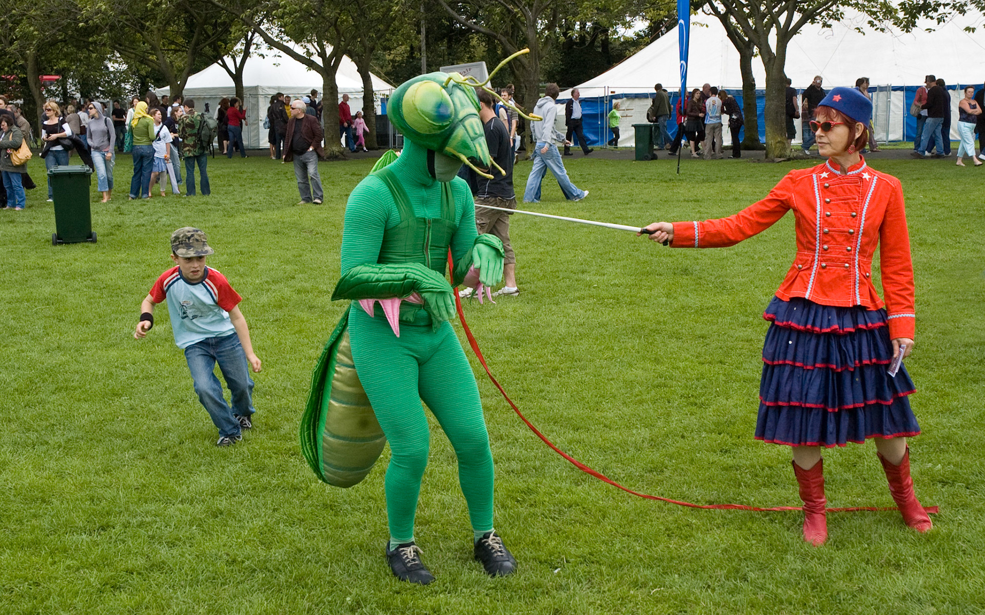 Insect Circus perform at Fringe Sunday, Edinburgh, 2007