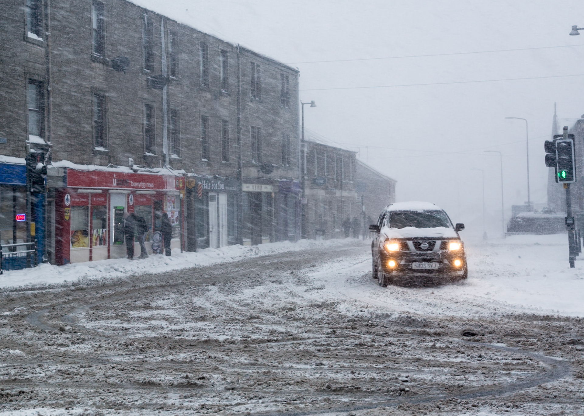 Bonnyrigg in Winter, Midlothian, 2018