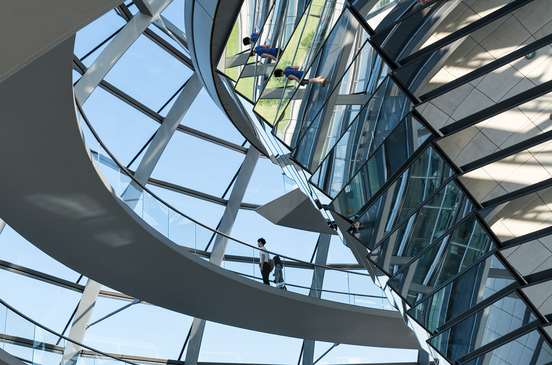 Dome of the Bundestag, Berlin, 2016