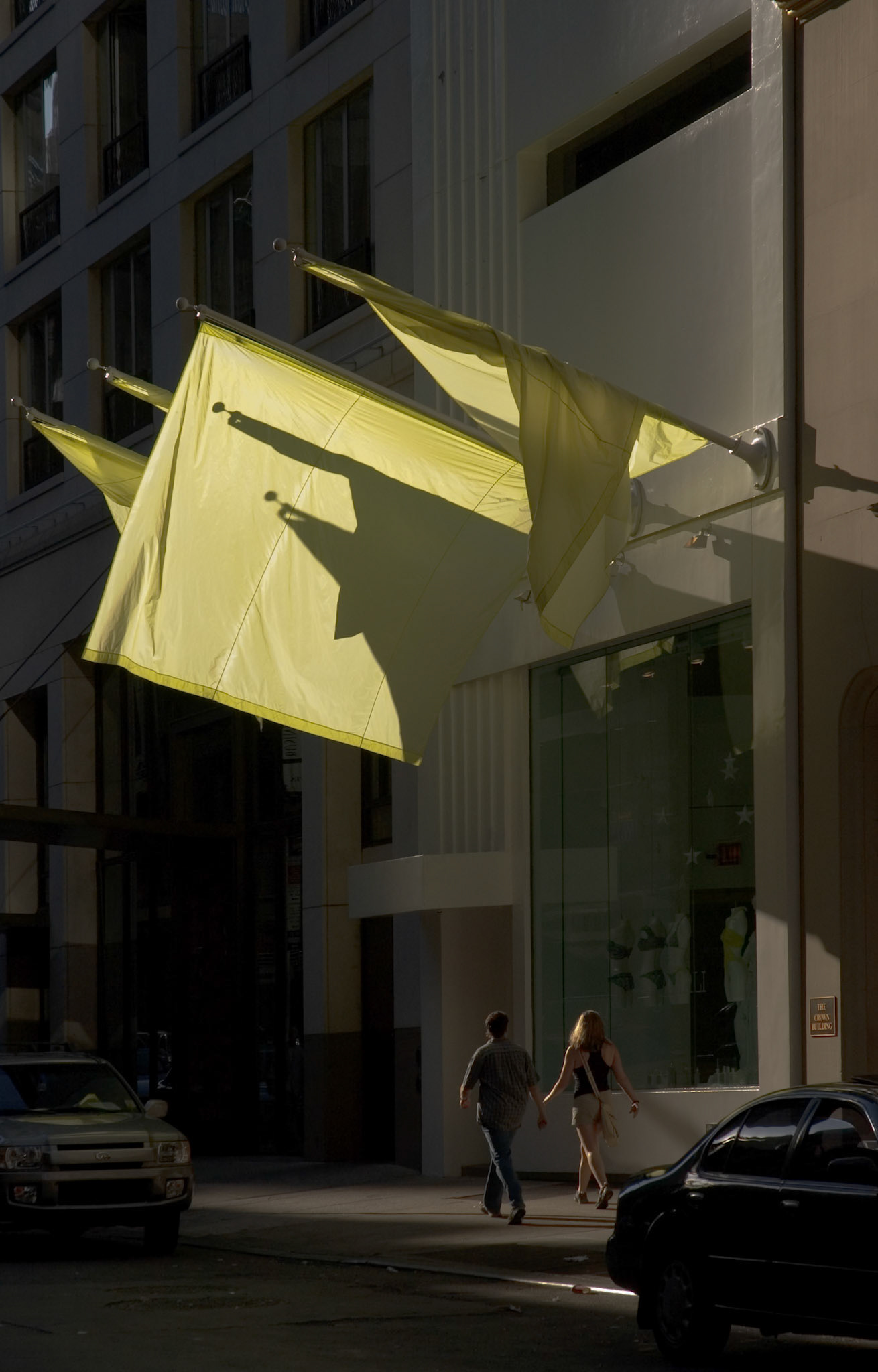 Yellow flags, New York, 2004