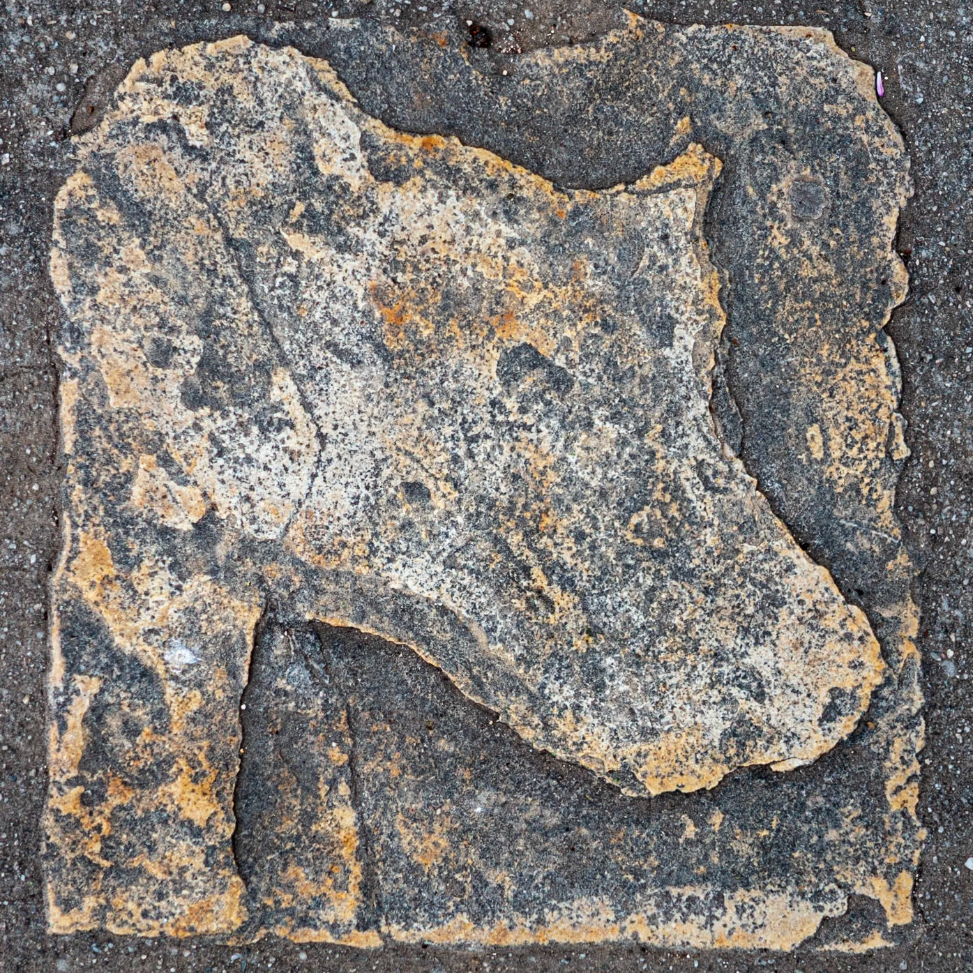 Paving stone, Corfu, 2019