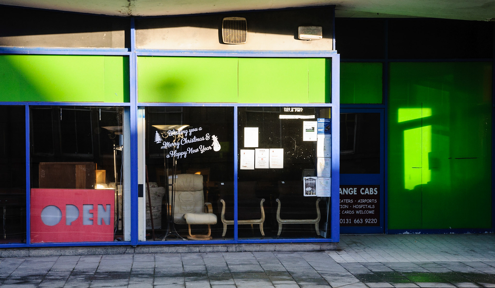 Shop front, Bonnyrigg, Midlothian, 2014