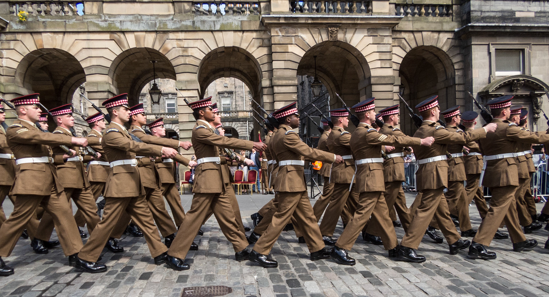 The Scots Guards receive the Freedom of the City of Edinburgh, 2013