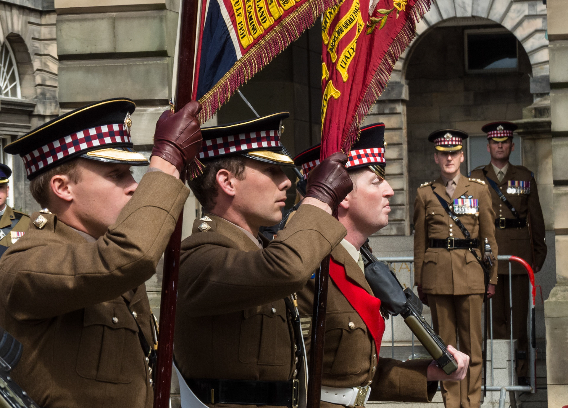 The Scots Guards receive the Freedom of the City of Edinburgh, 2013