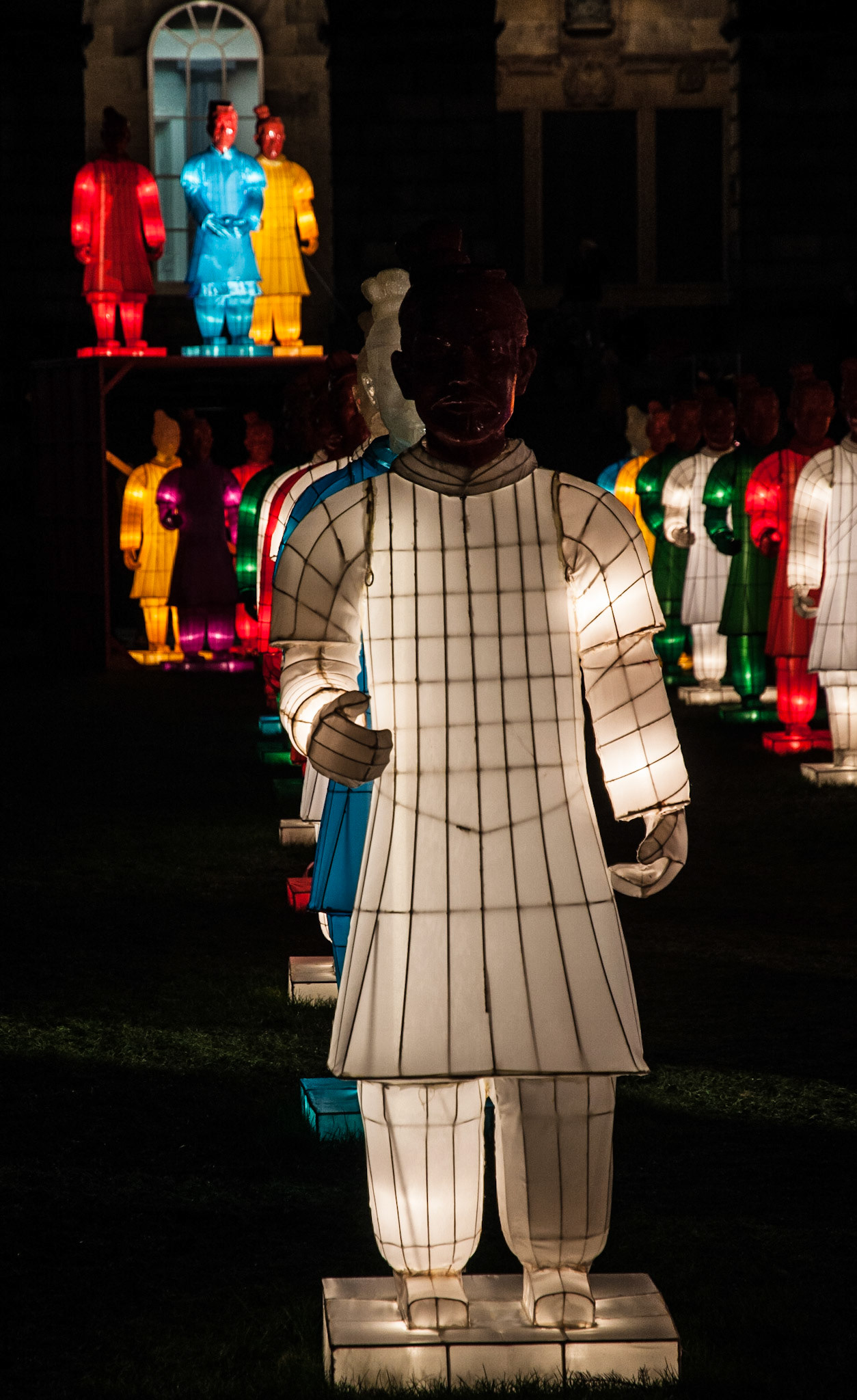 Lanterns of the Terracotta Warriors Exhibition, University of Edinburgh, 2014