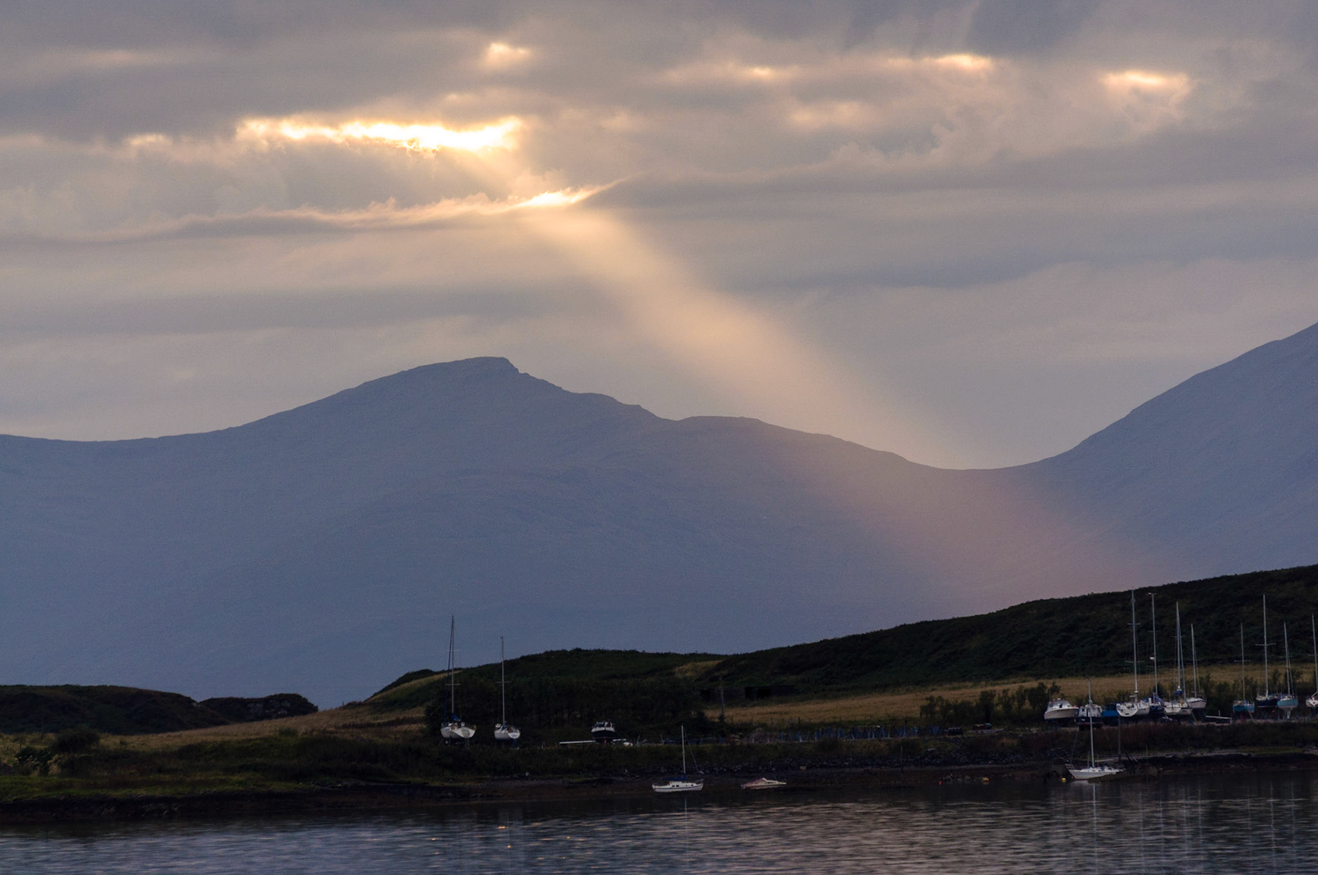 Sunset, Oban, 2014