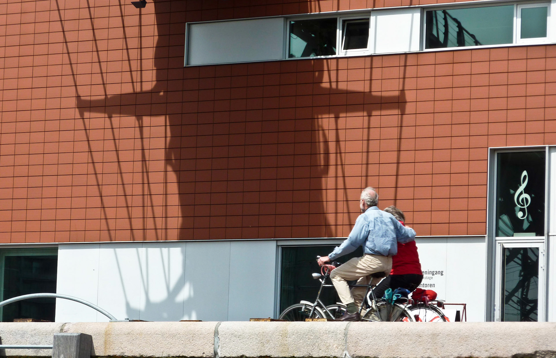Cyclists, Amsterdam, 2009