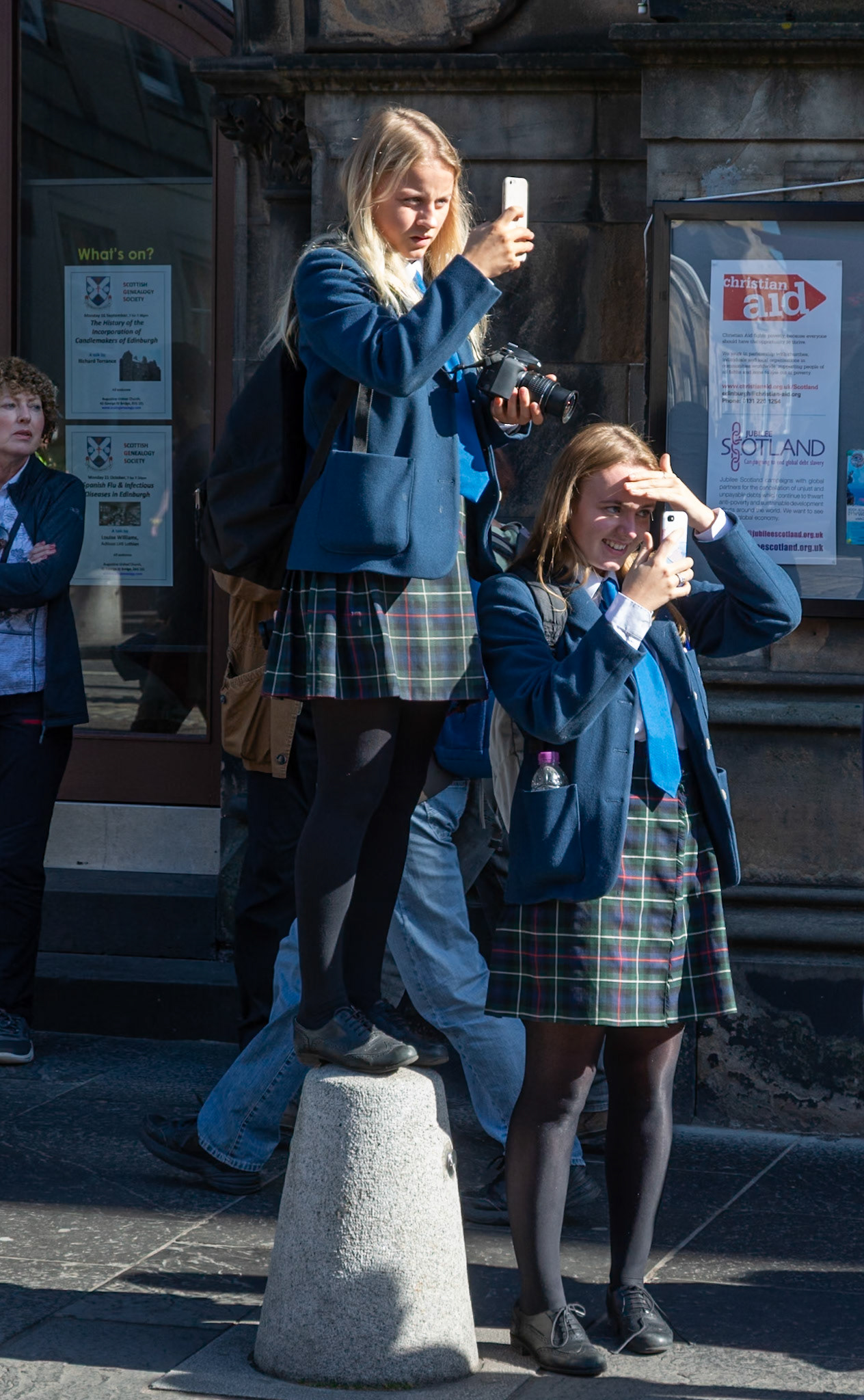 Photographing the climate change protest, Edinburgh, 2019
