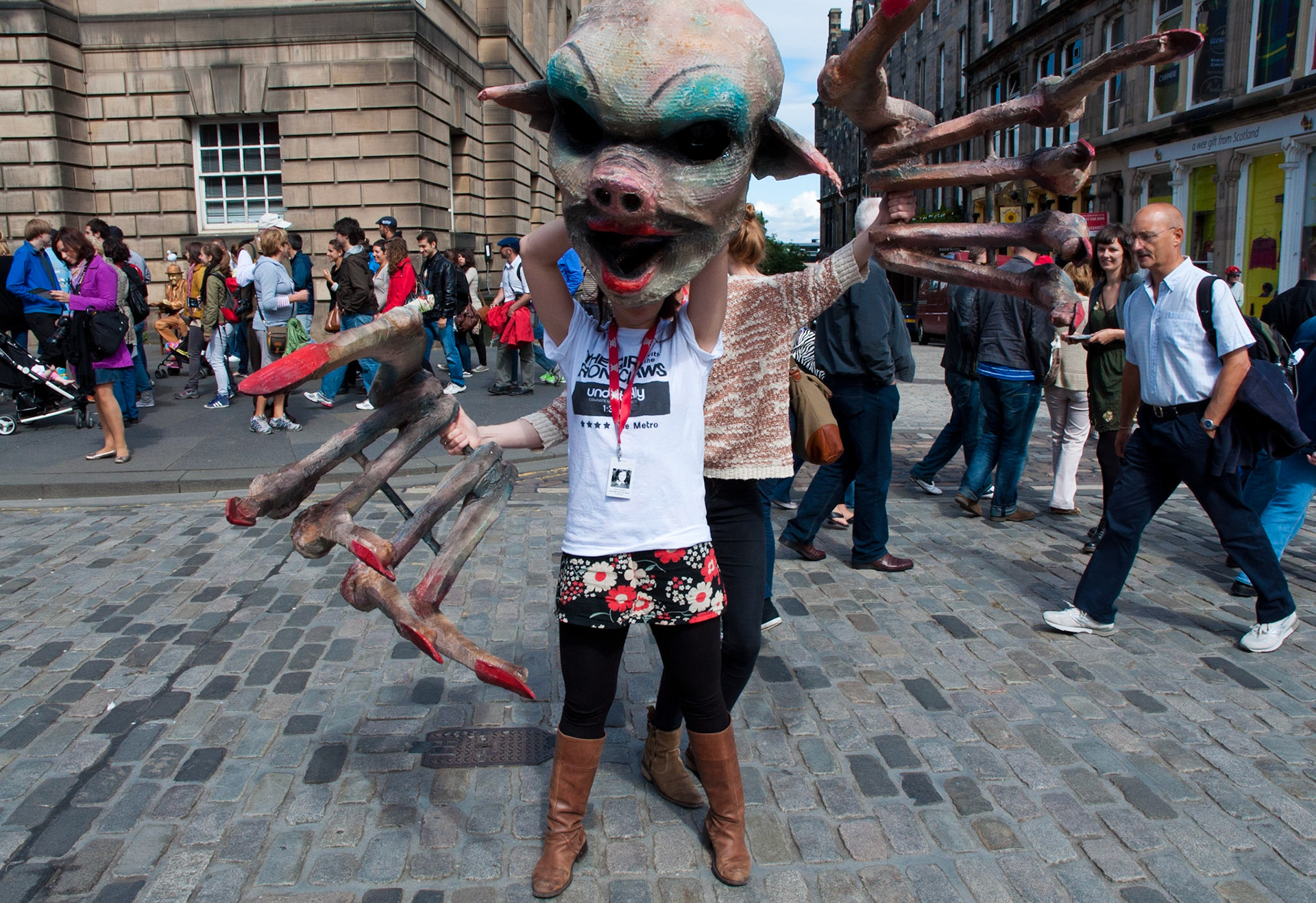 The Fringe on the High Street, Edinburgh, 2011