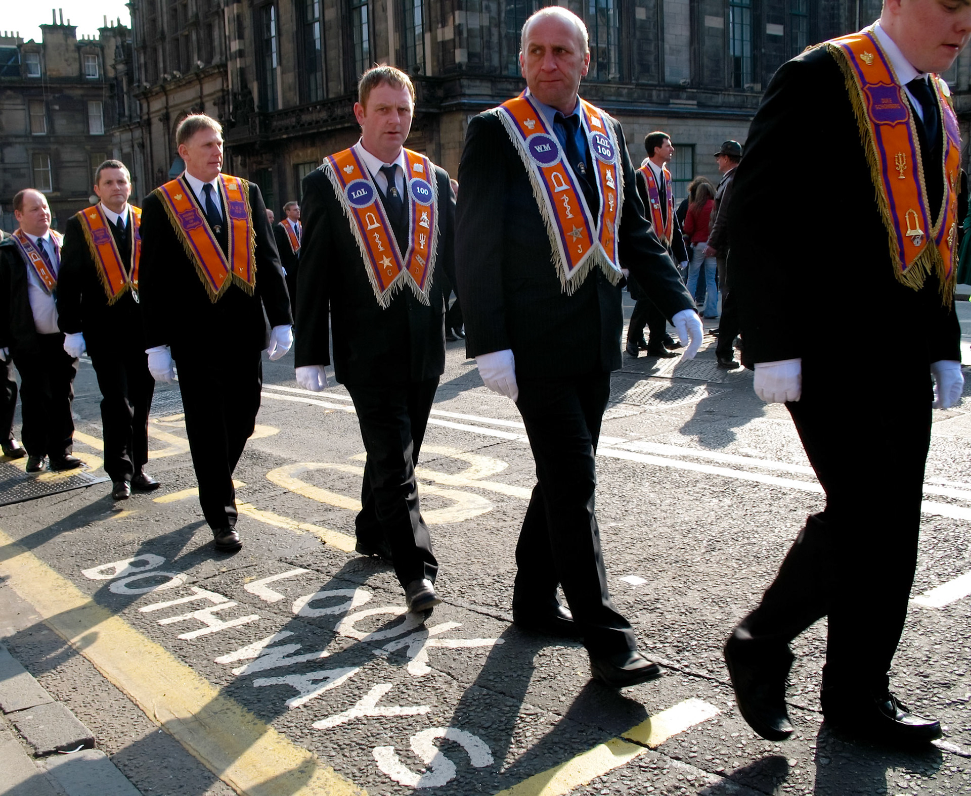 Orange Order Parade, Edinburgh, 2007