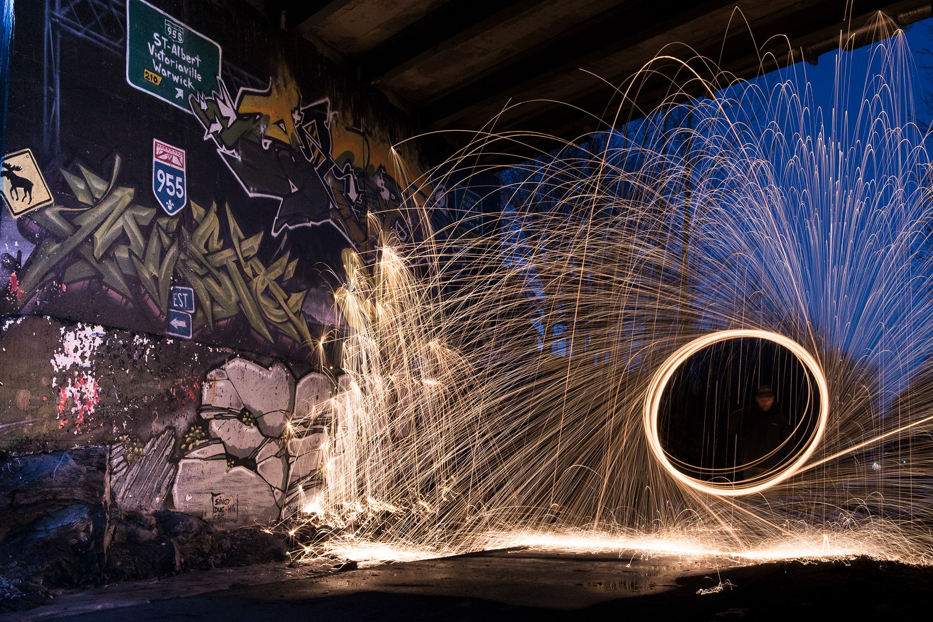 La spirale de l'art urbain