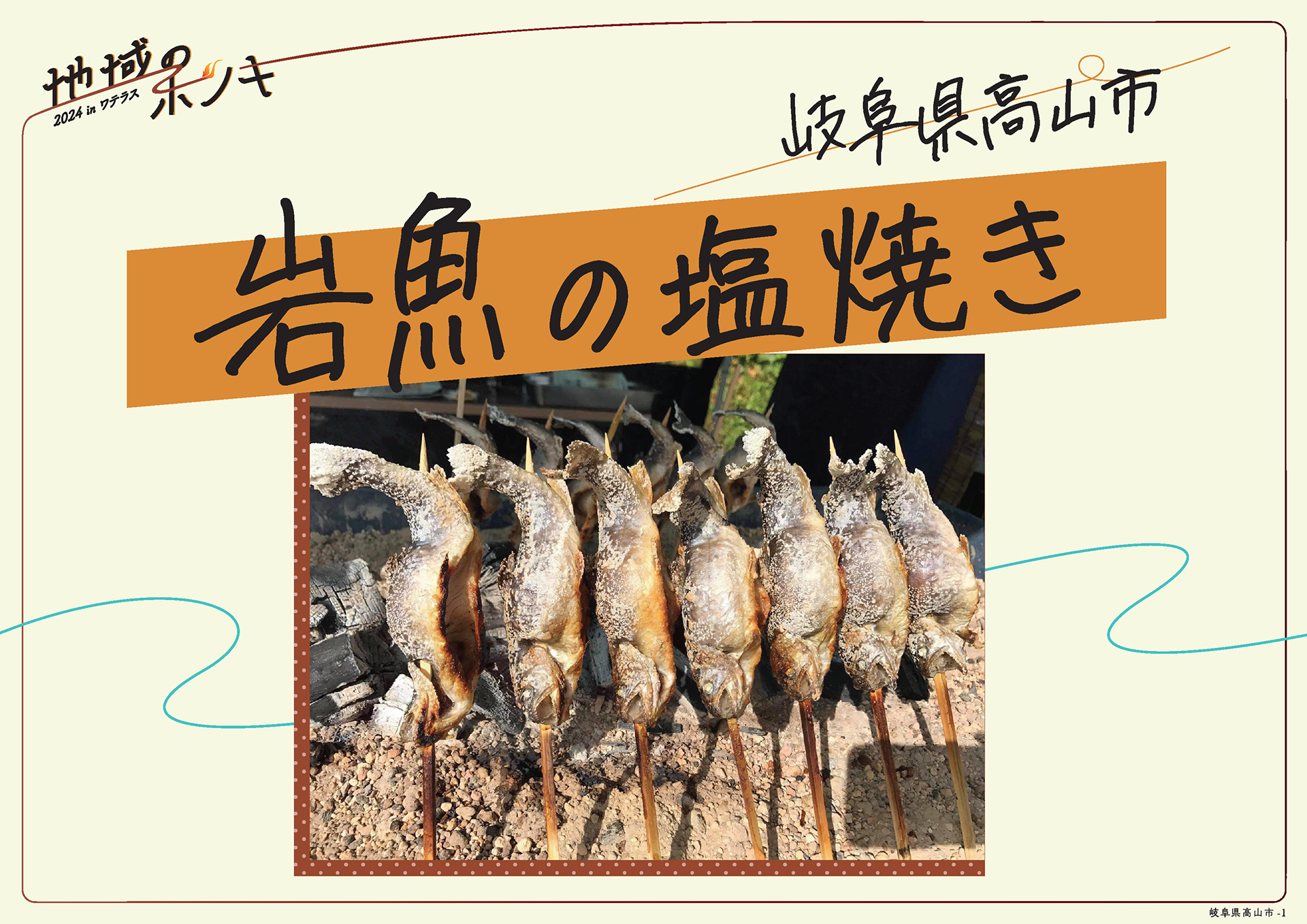 ブースの案内板