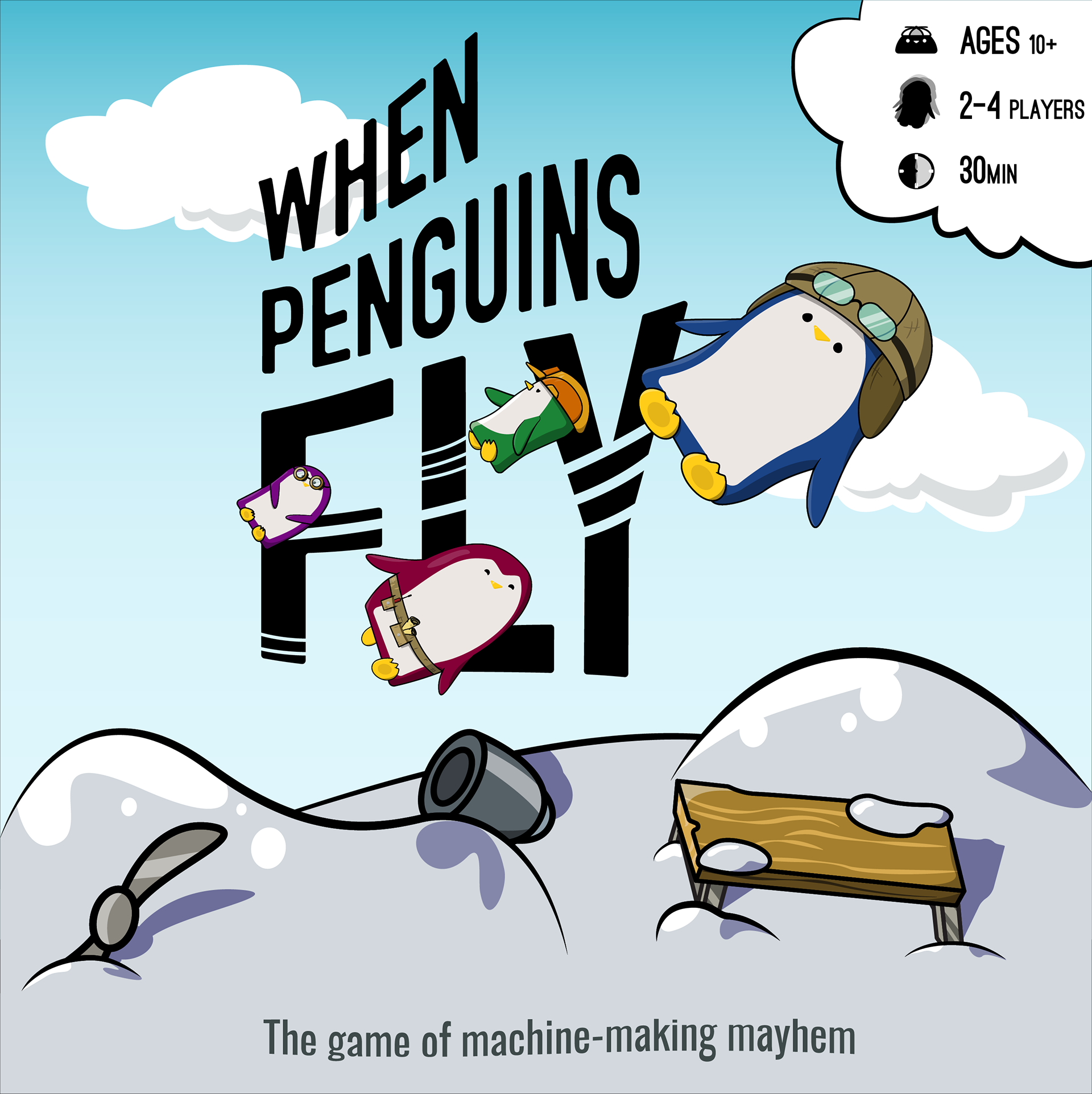 When Penguins Fly Box Art