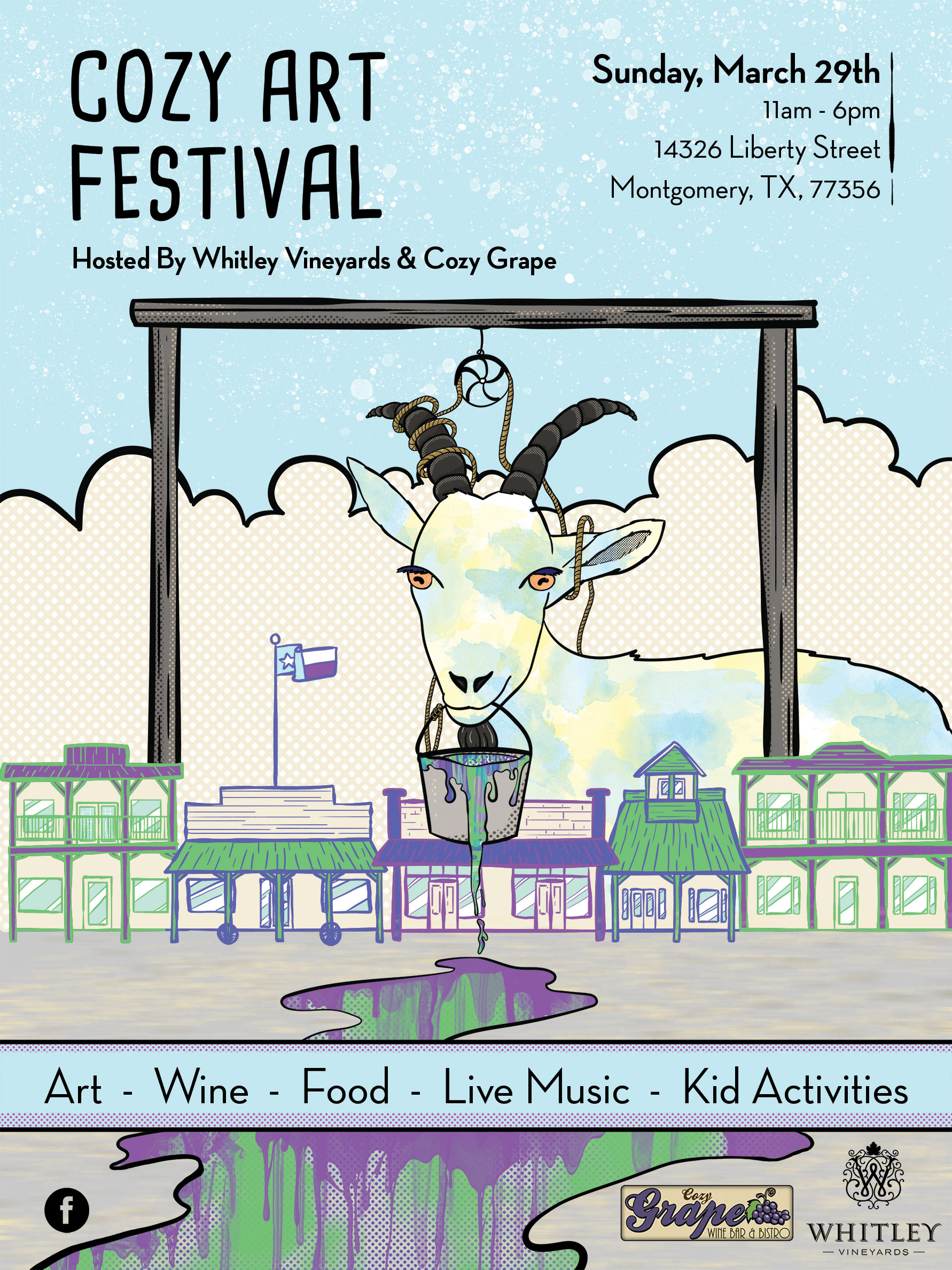 Poster design concept created for an art festival (unfortunately cancelled due to covid 19)