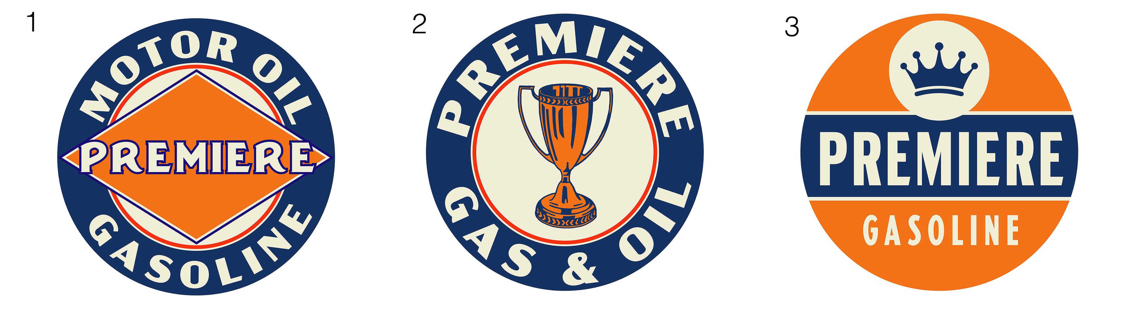 Hero Gas Station Logo Options
