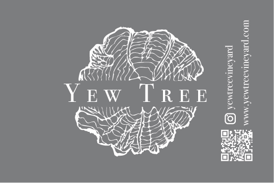 Yew Tree Wine Tasting Card Front