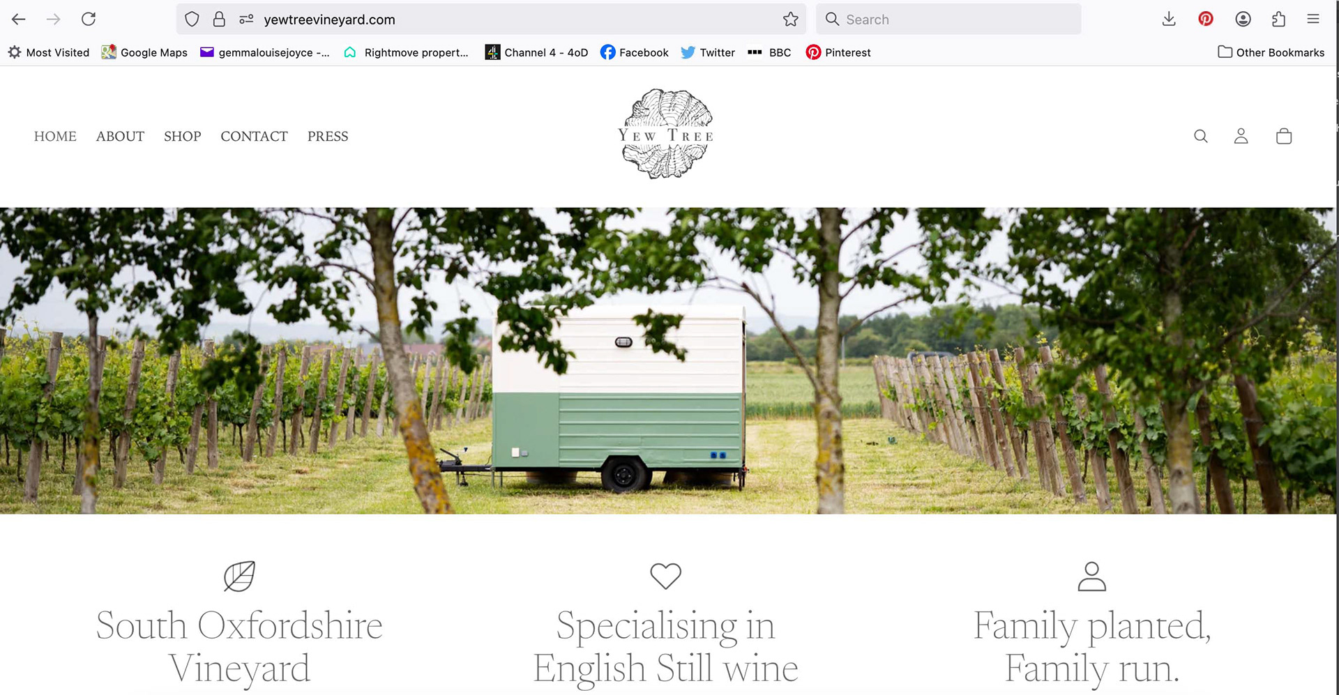 Yew Tree Website