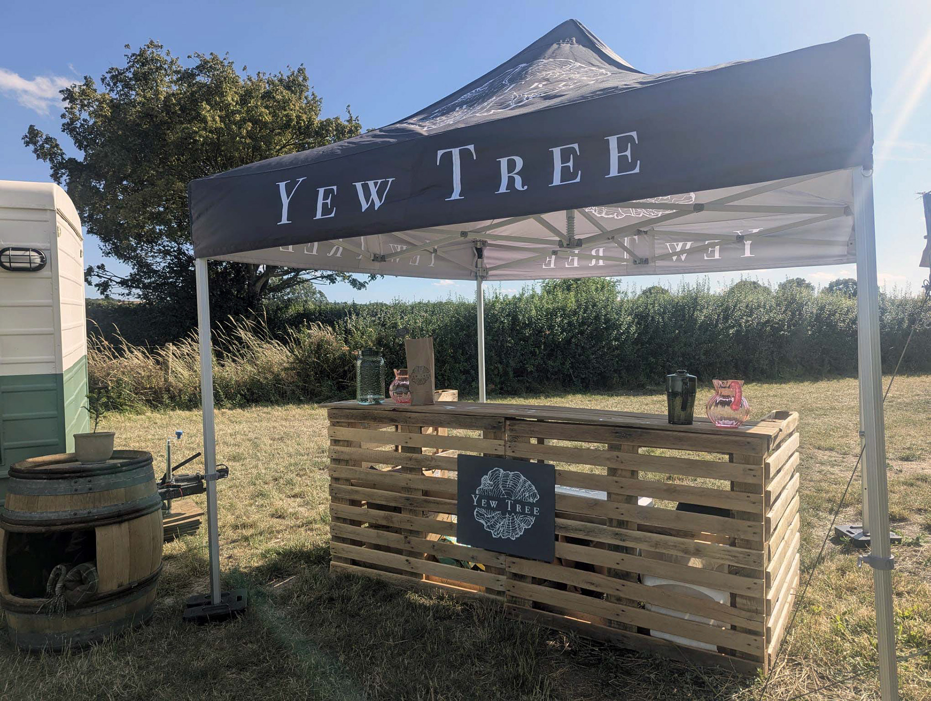 Yew Tree Event Set Up