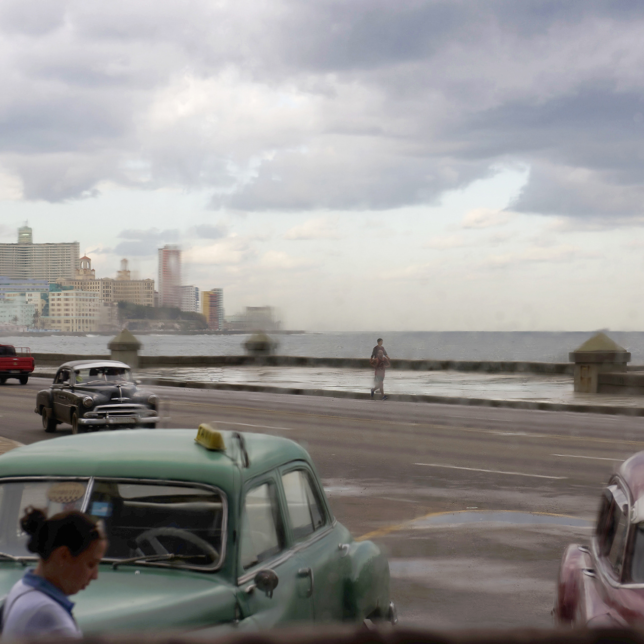 SÉRIE NOIRE 23 CUBA LA HAVANE Format L 70 X H 70 cm mars 2017