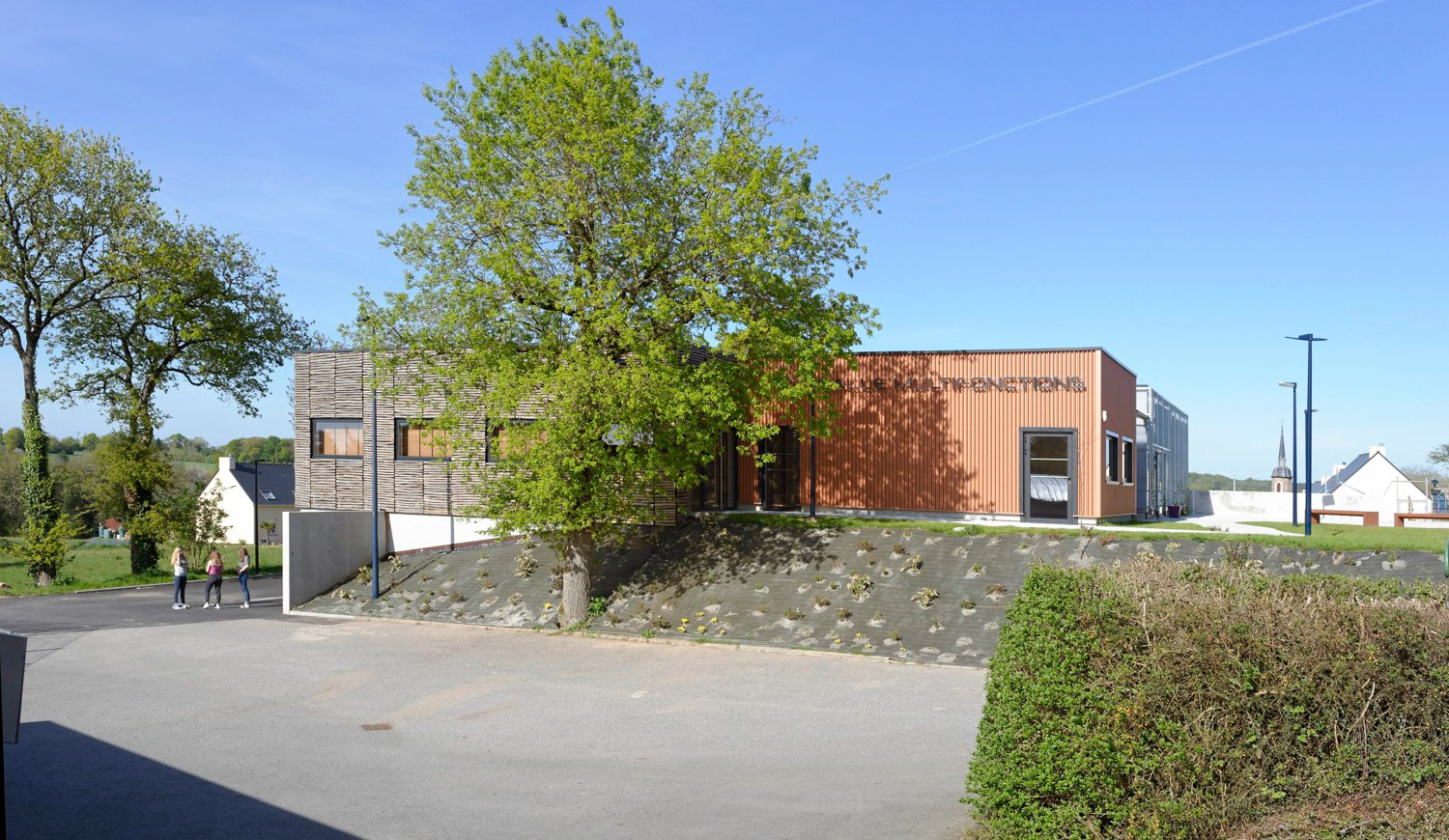Architecture Espace Intergénérationnel Lassy Atelier Loyer Rennes © Photographie JF MOLLIERE