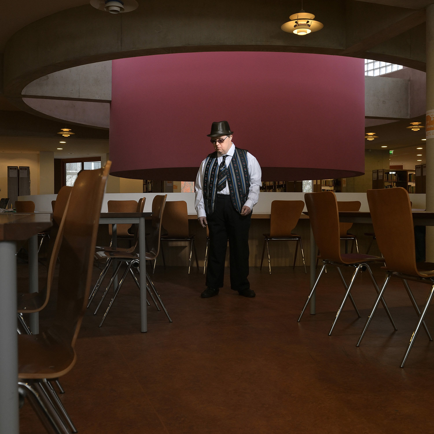 3 Daniel Pautonnier Bibliotheque universitaire Le Mans Format L 0.64 m x H 0.64 m février 2014