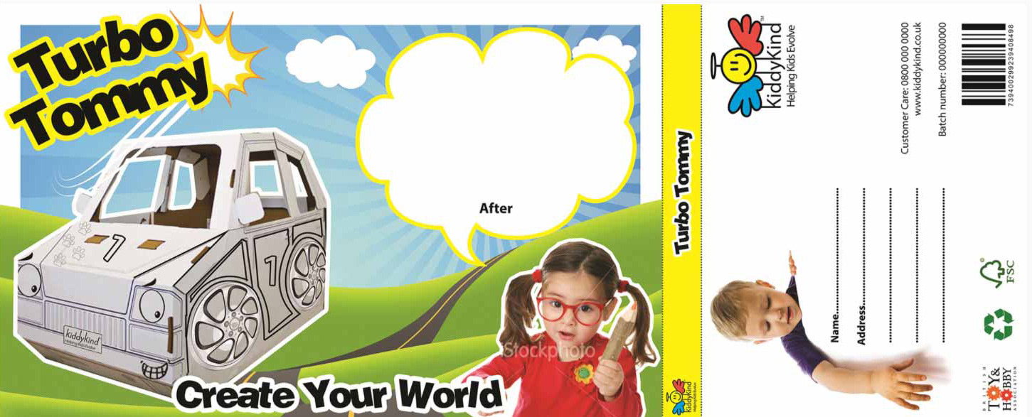 Children's product design by The Mini Media Company Elida Fidler 