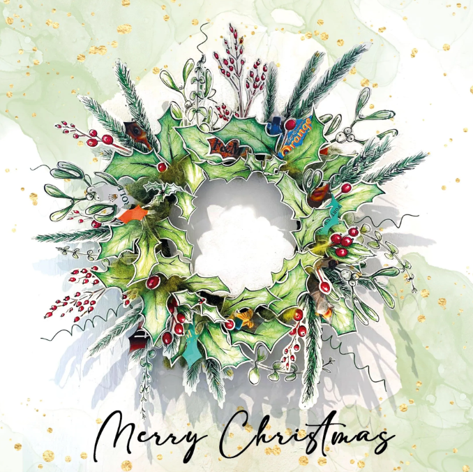 The Guise of Green Winner of the Open College of the Arts Christmas Competition Elida Fidler