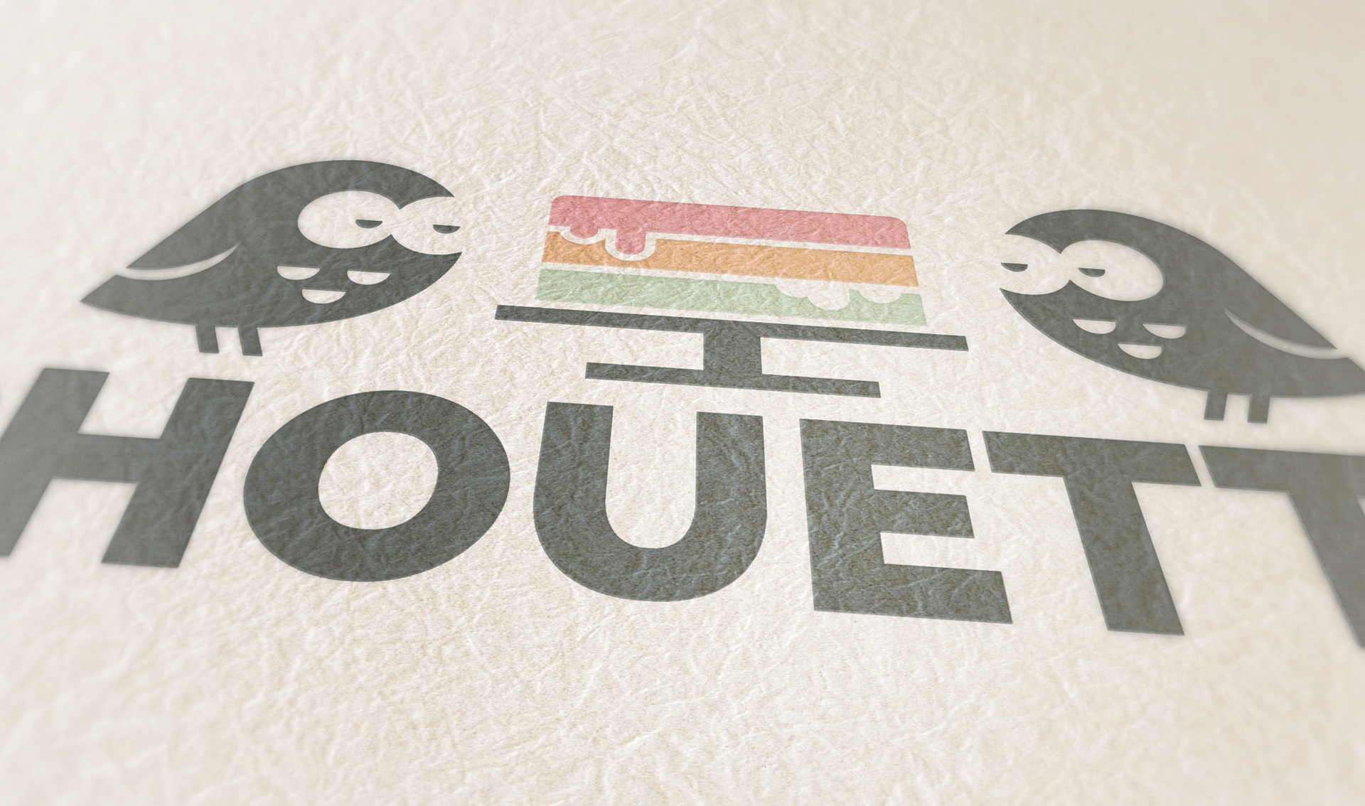 Close up of msin logo on paper