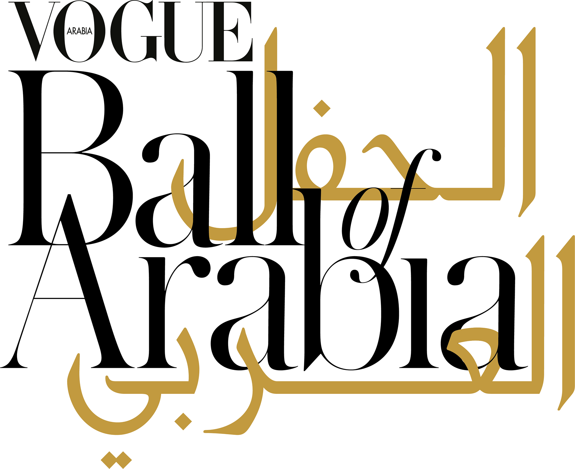 logo design, Vogue Ball of Arabia