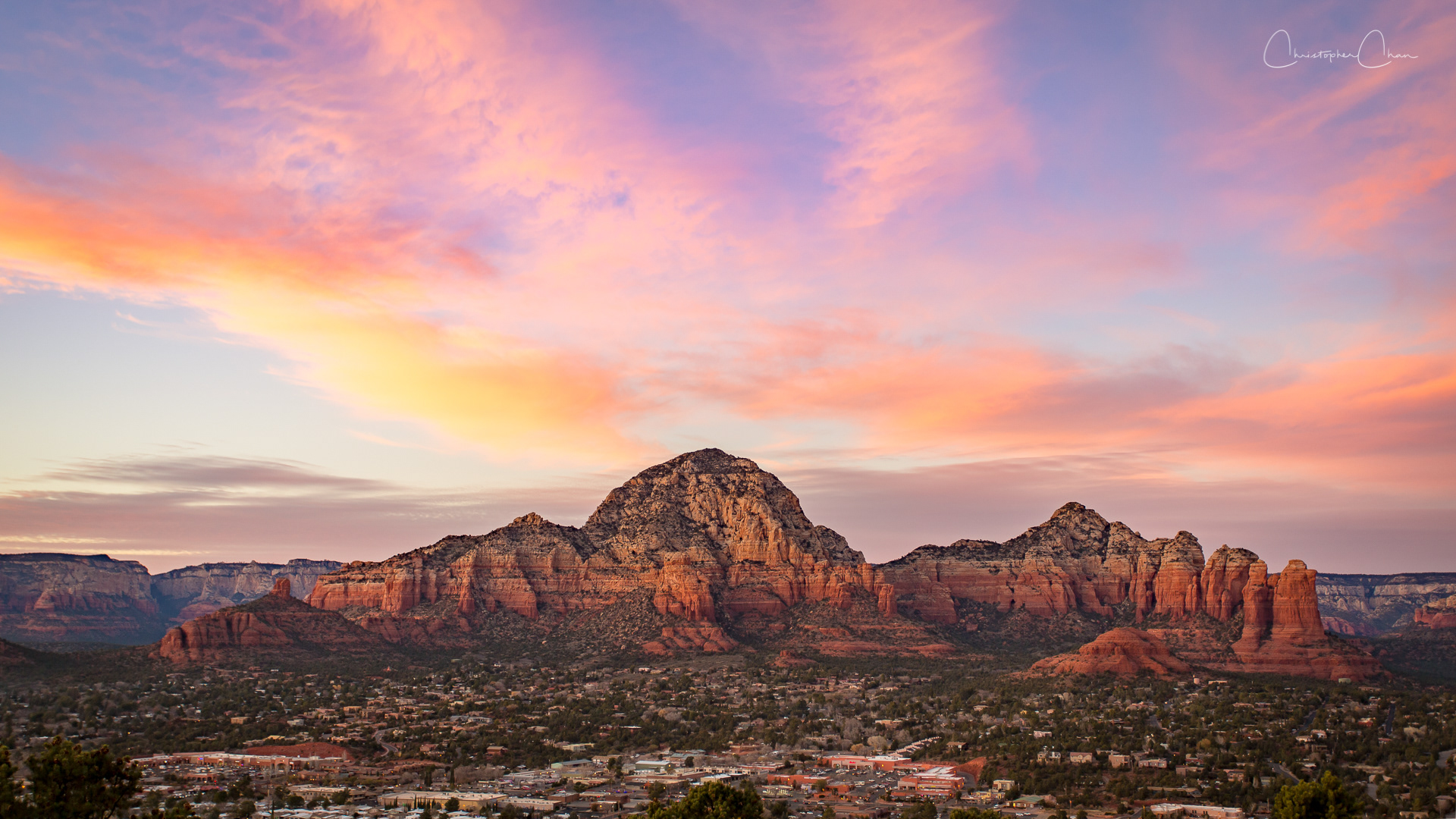Thunder Mountain Sunset, Sedona