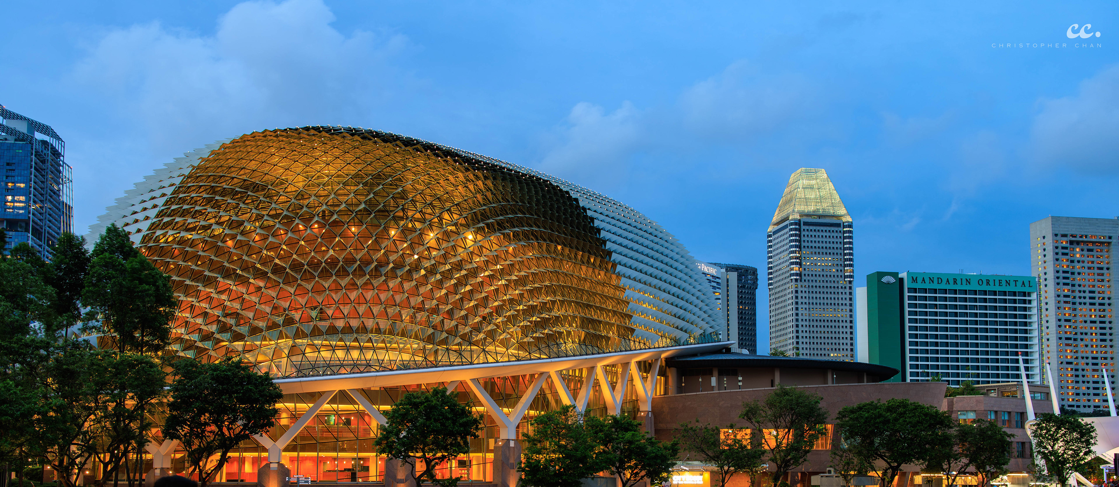 Whimsical Radiance:  Singapore's Theatres on the Bay