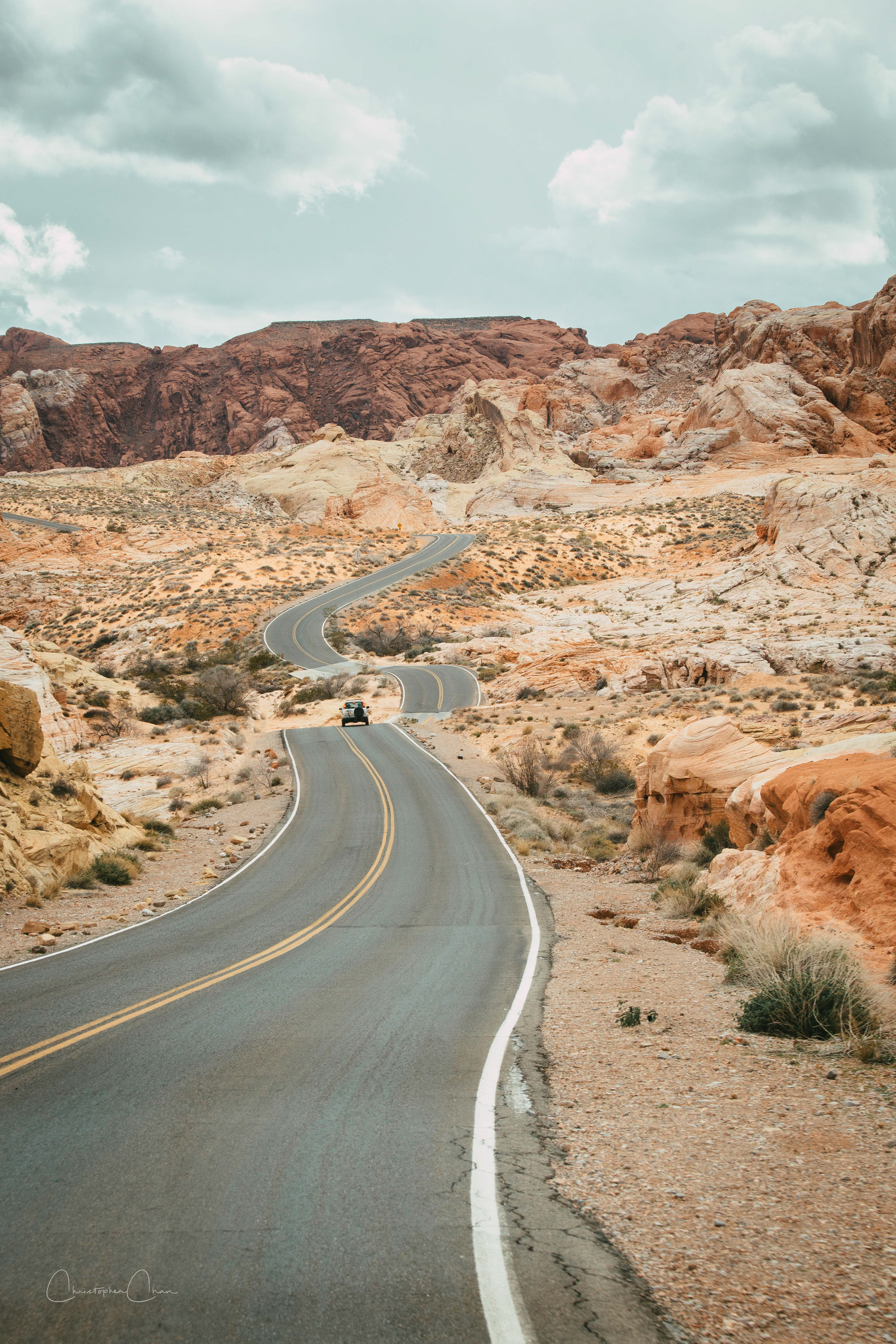 Voyage through Vermilion | A Serpentine Path Through the Desert