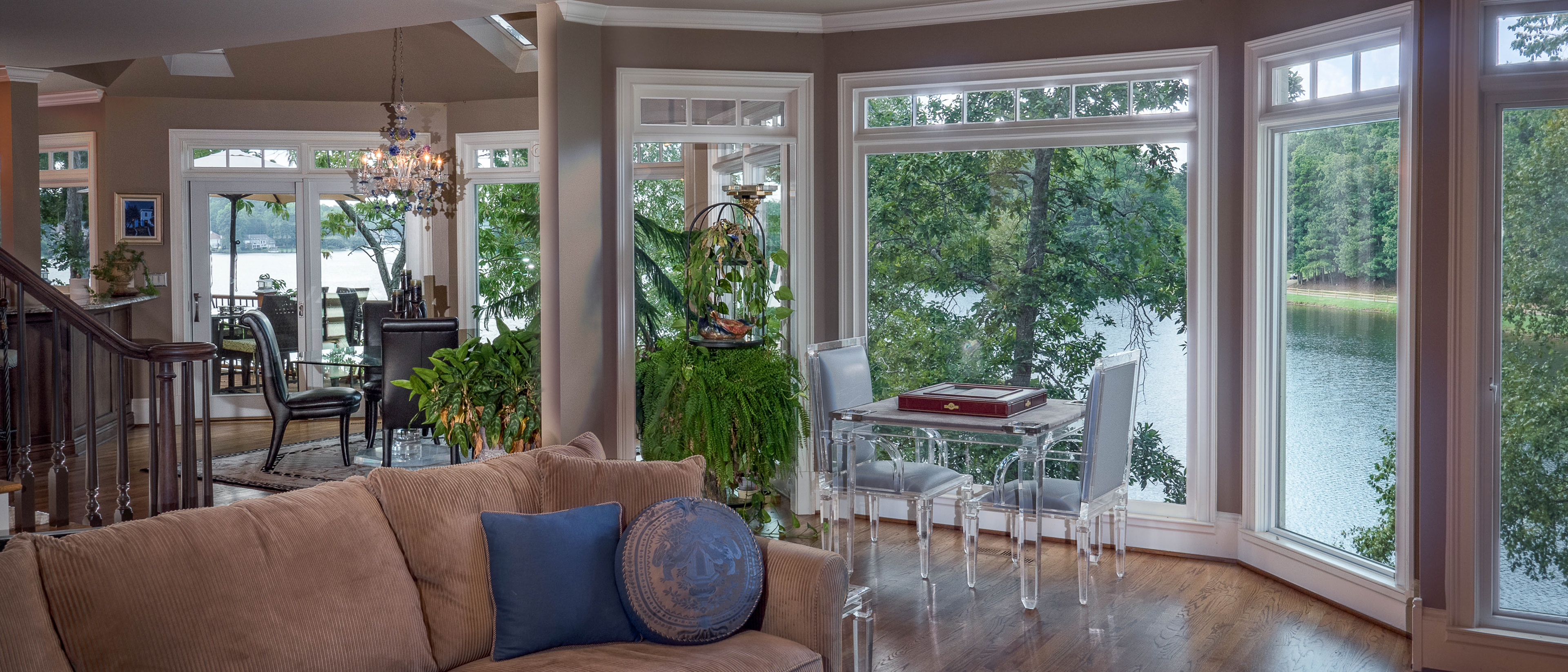 Interior photograph using HDR and off camera flashes.