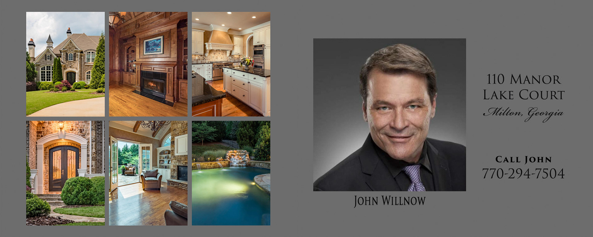 Highlights of home for sale in The Manor, listed by Gordon Waters and John Willnow of The Willnow Group.