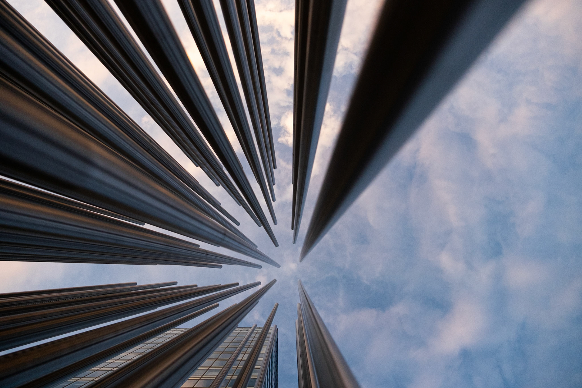 An art construction beside the Frauenhofer Institut in munich.