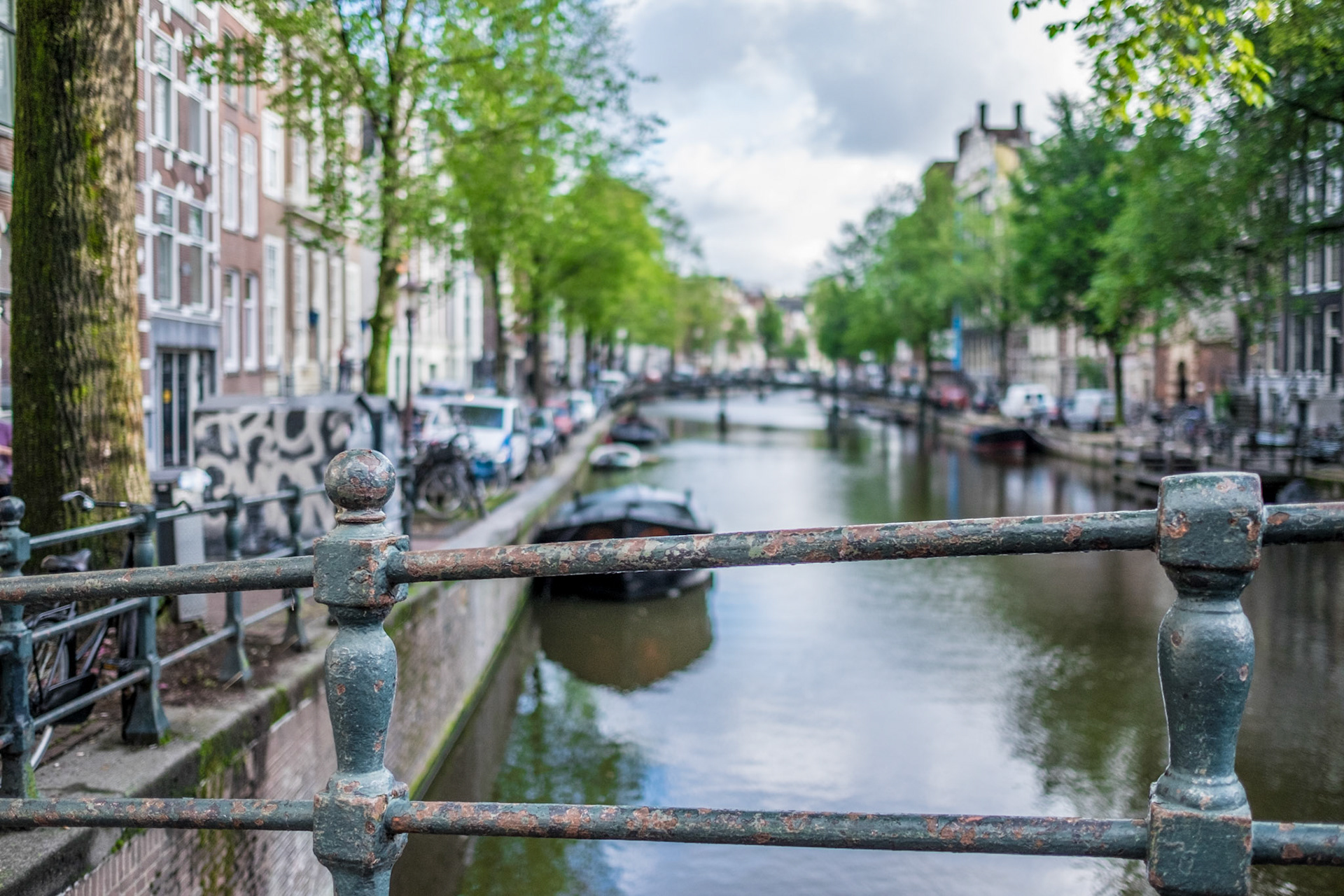 Canal in Amsterdam