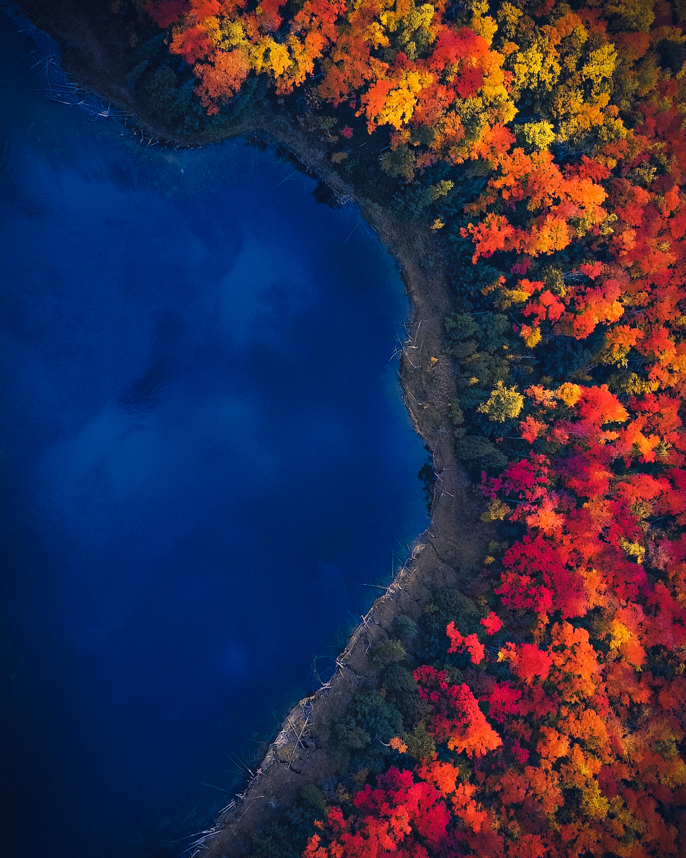 Mono Cliffs Autumn