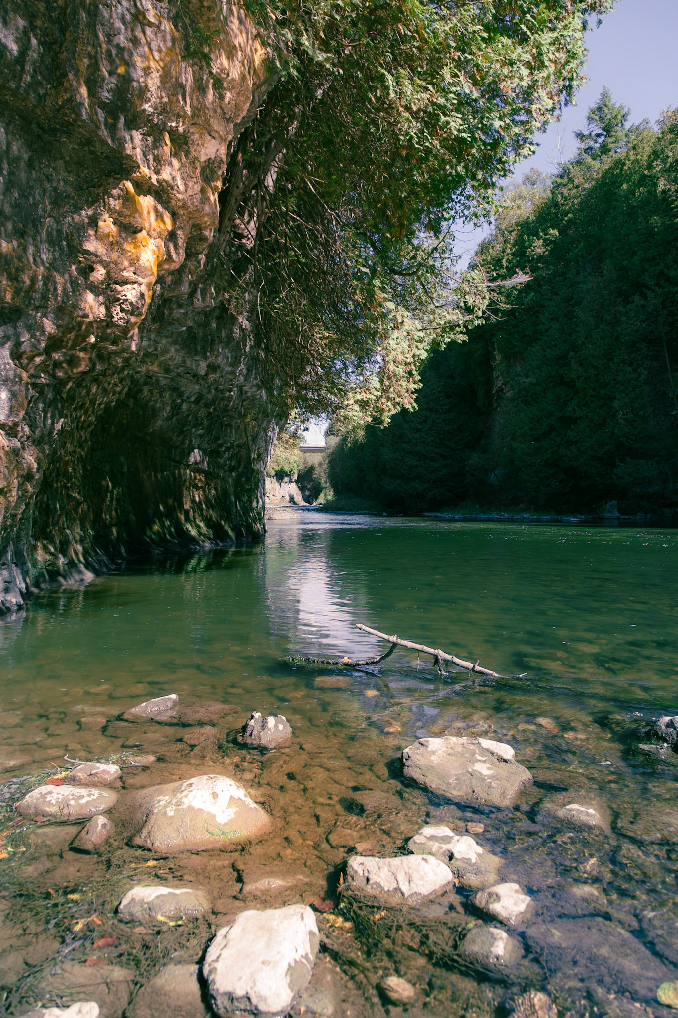 Elora Gorge Conservation Area, pre autumn