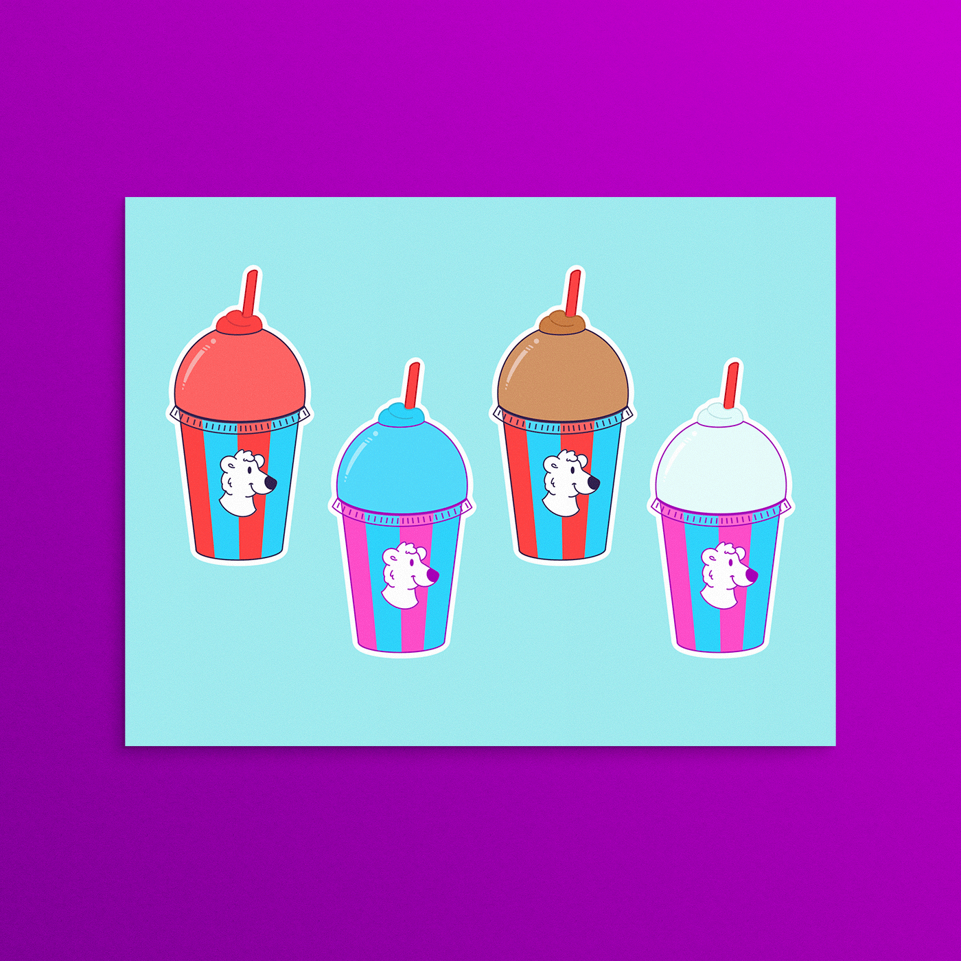 Frozen Drink Flavor variations