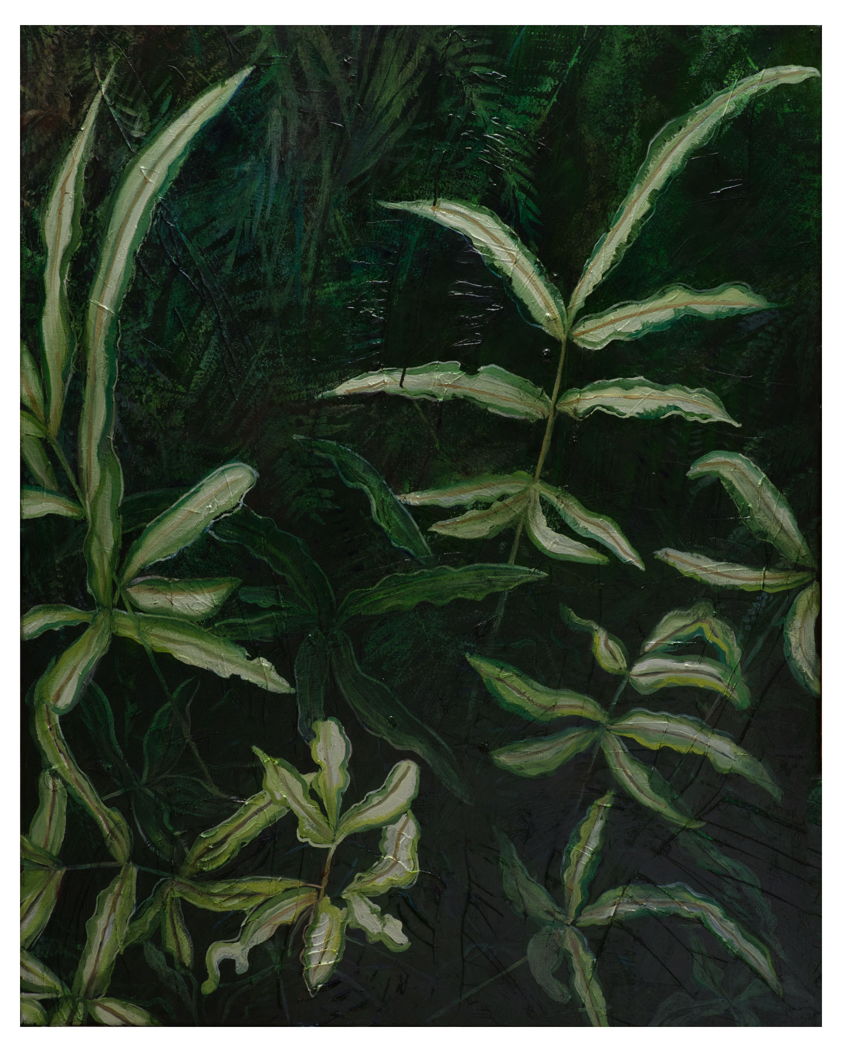 ‘varens in Potsdam’ - 80x100 cm - olieverf/linnen