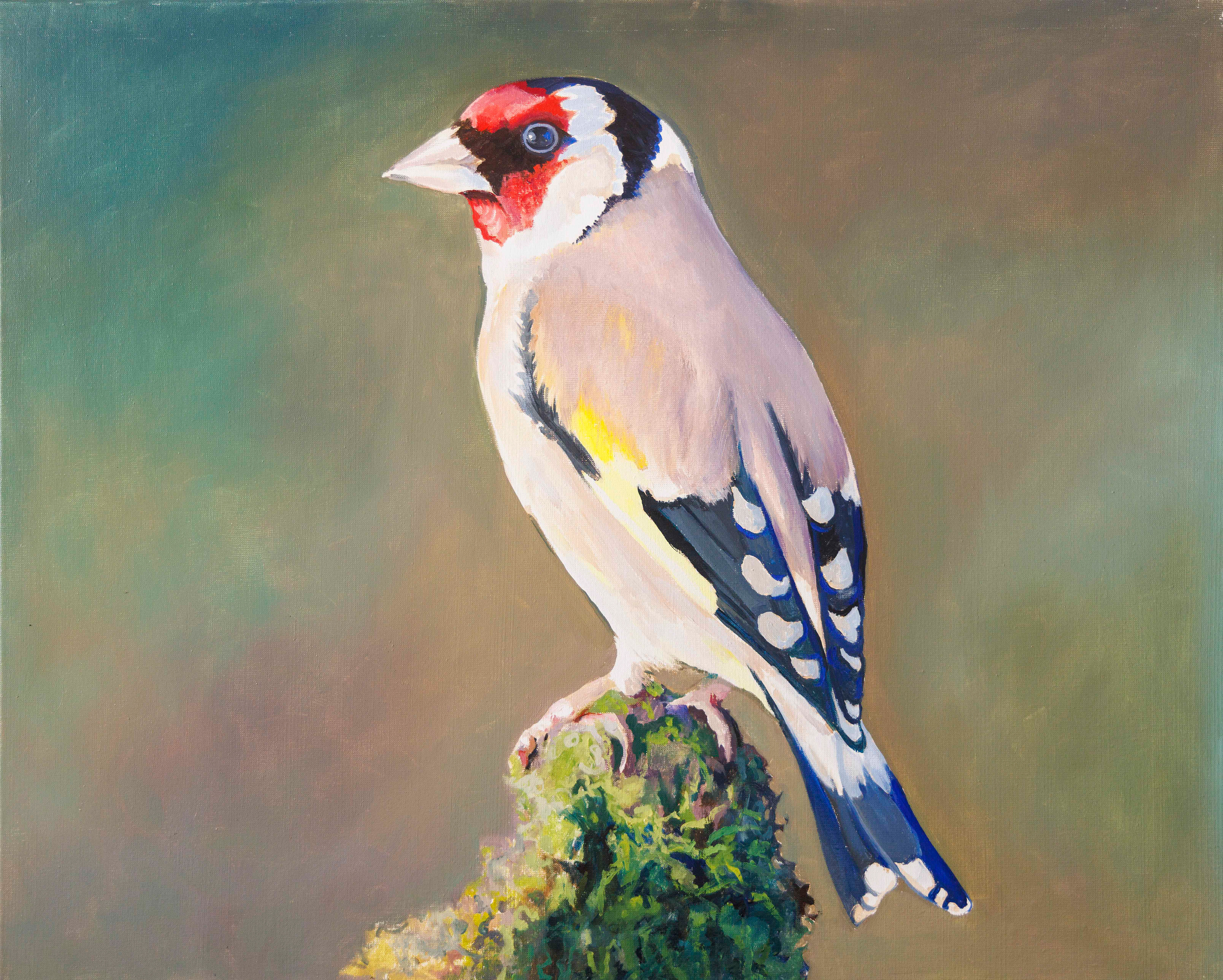 'Putter' - 180x100 cm - olieverf 