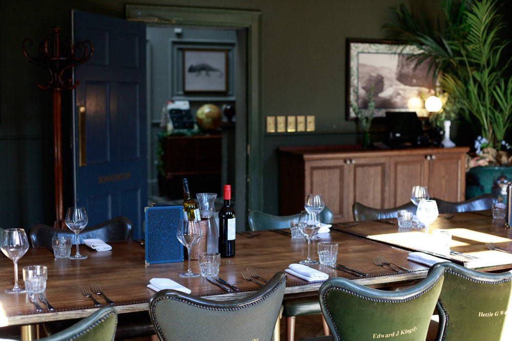 Upstairs in the Boardroom at Lost & Found