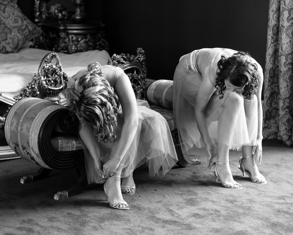 Black and white natural contrast by dedicated Leeds wedding photographer — Authentic & Timeless