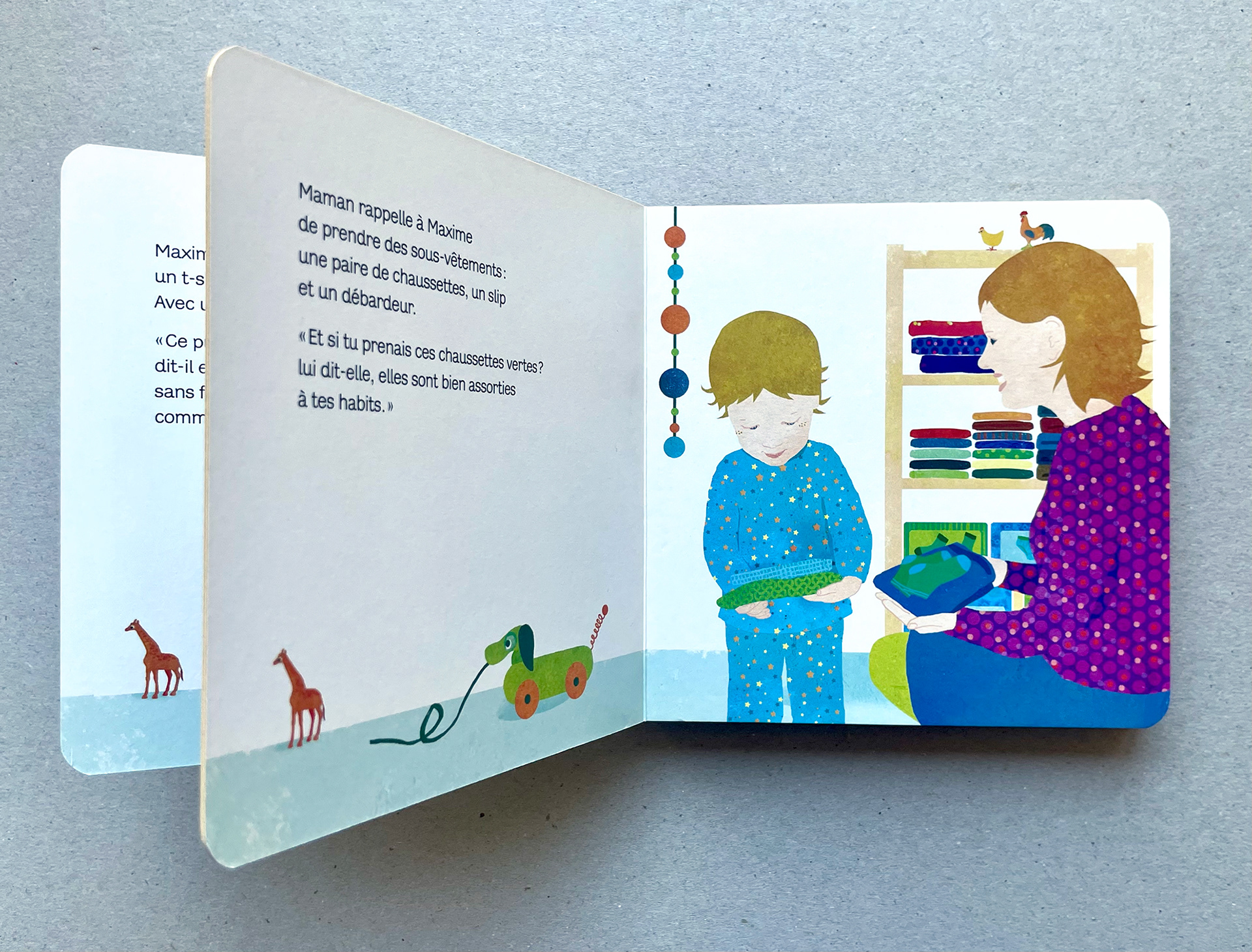 Emmanuelle Houssais, illustratrice, autrice jeunesse, graphiste illustration, graphisme, livre pour enfant, album jeunesse, bookforchildren, childrenillustration, atelier d'illustration, pédagogie, montessori
