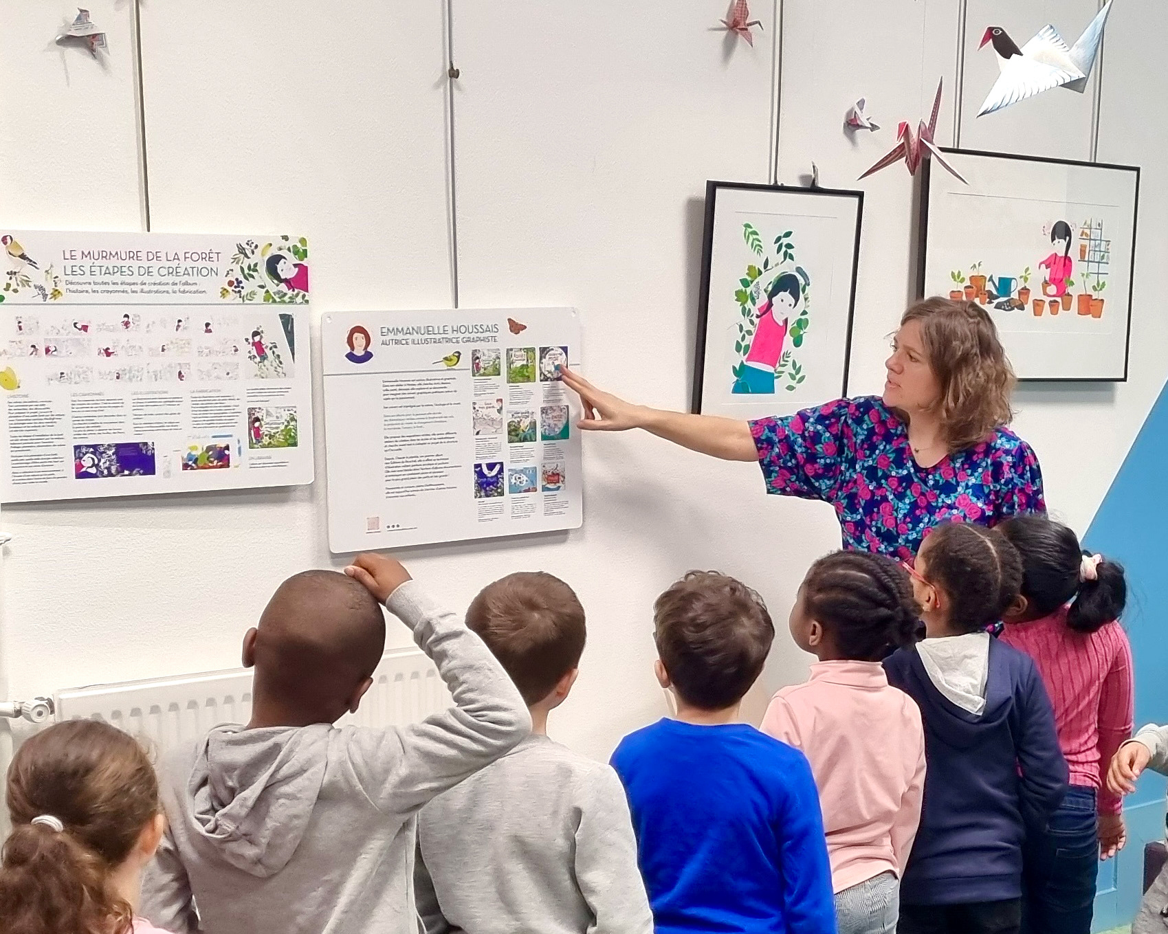 Emmanuelle Houssais illustratrice illustration graphiste graphisme album jeunesse exposition biodiversité