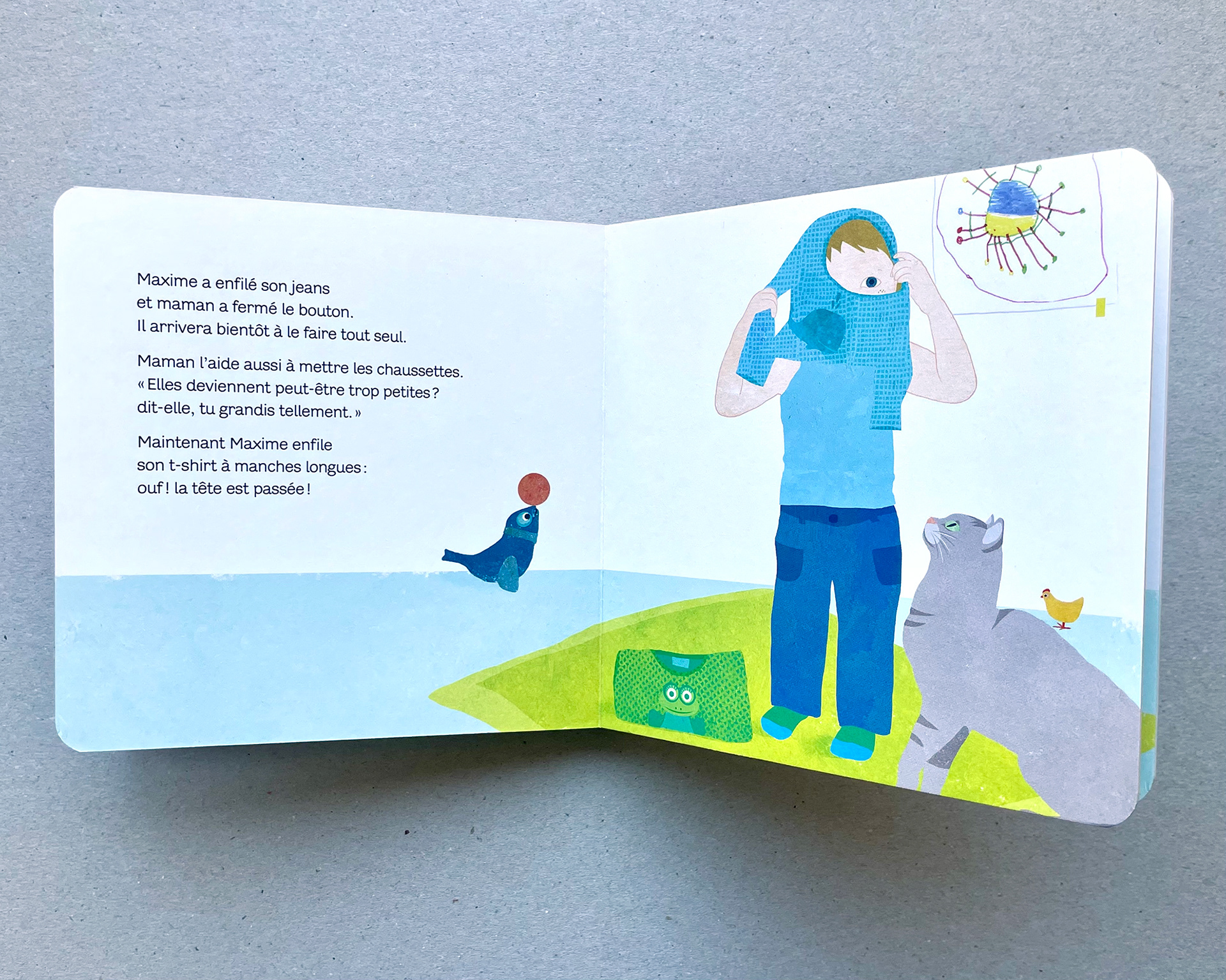Emmanuelle Houssais, illustratrice, autrice jeunesse, graphiste illustration, graphisme, livre pour enfant, album jeunesse, bookforchildren, childrenillustration, atelier d'illustration, pédagogie, montessori