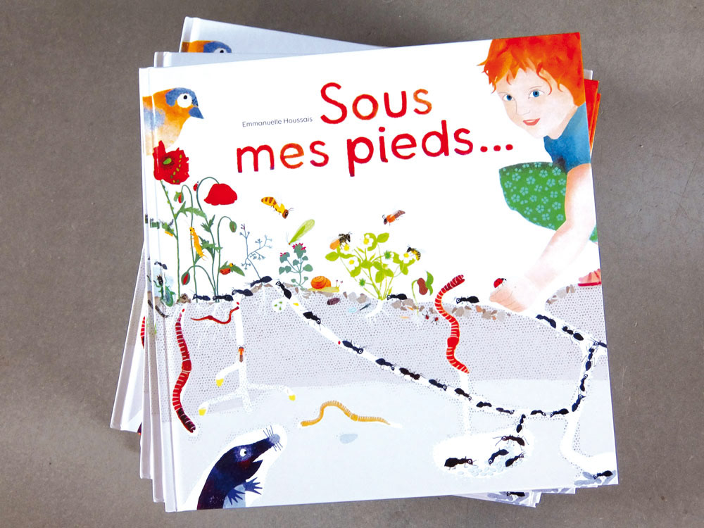 Emmanuelle Houssais illustratrice illustration graphiste graphisme album jeunesse exposition biodiversité insecte taupe