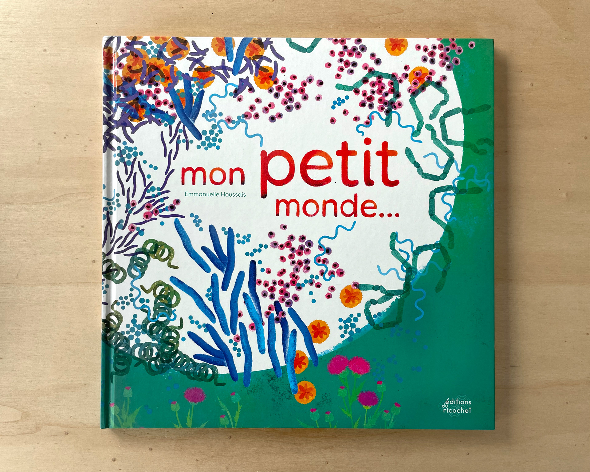 Emmanuelle Houssais illustratrice illustration graphiste graphisme album jeunesse exposition biodiversité bactérie santé